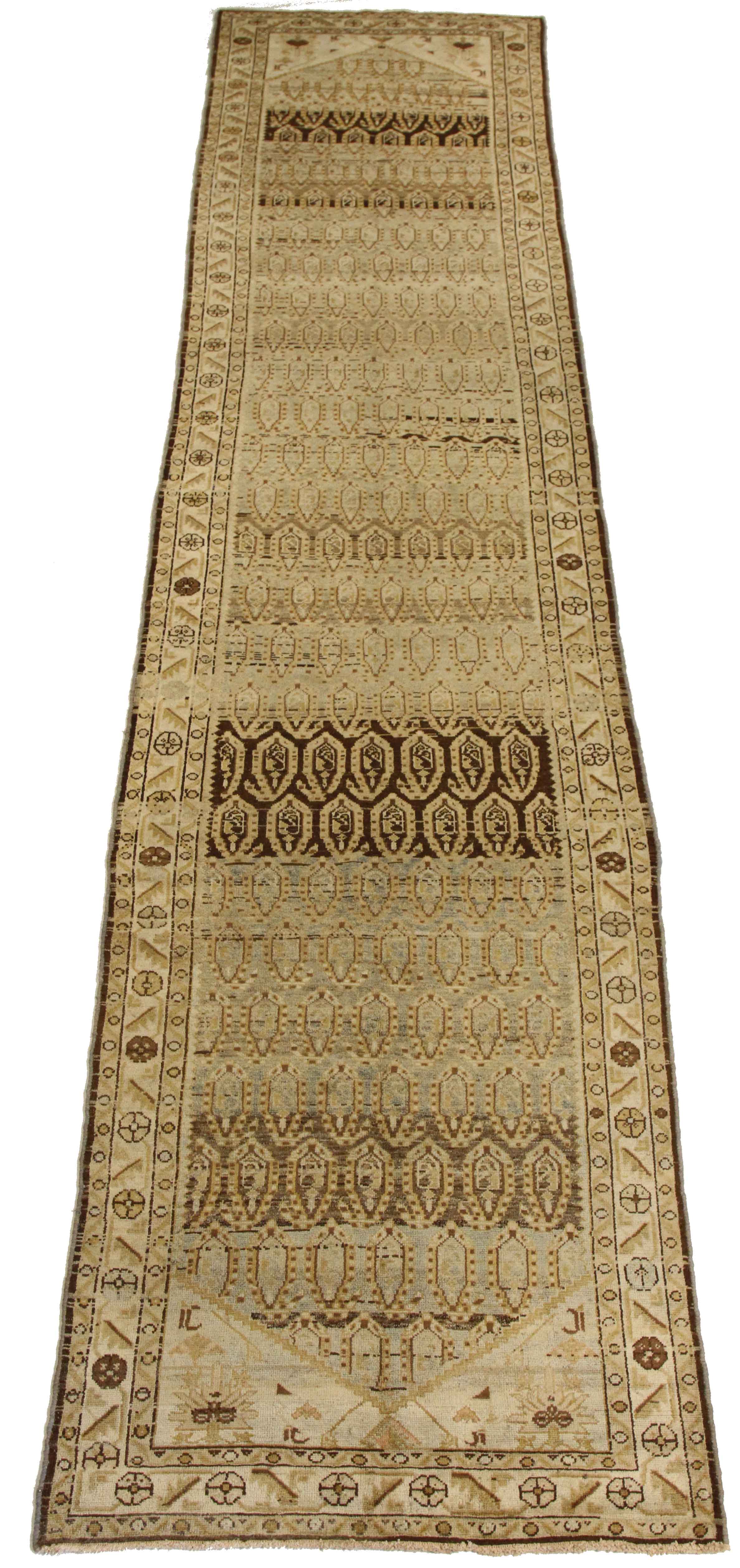 Thumbnail 5 for Antique Persian Malayer Transitional Rug 75556