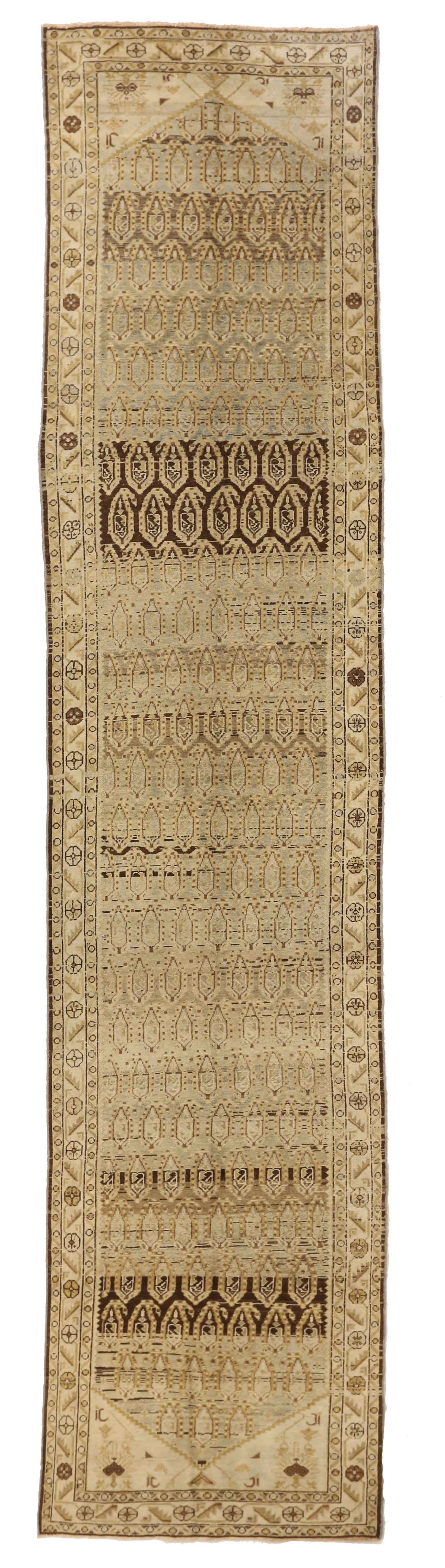 Thumbnail 8 for Antique Persian Malayer Transitional Rug 75556