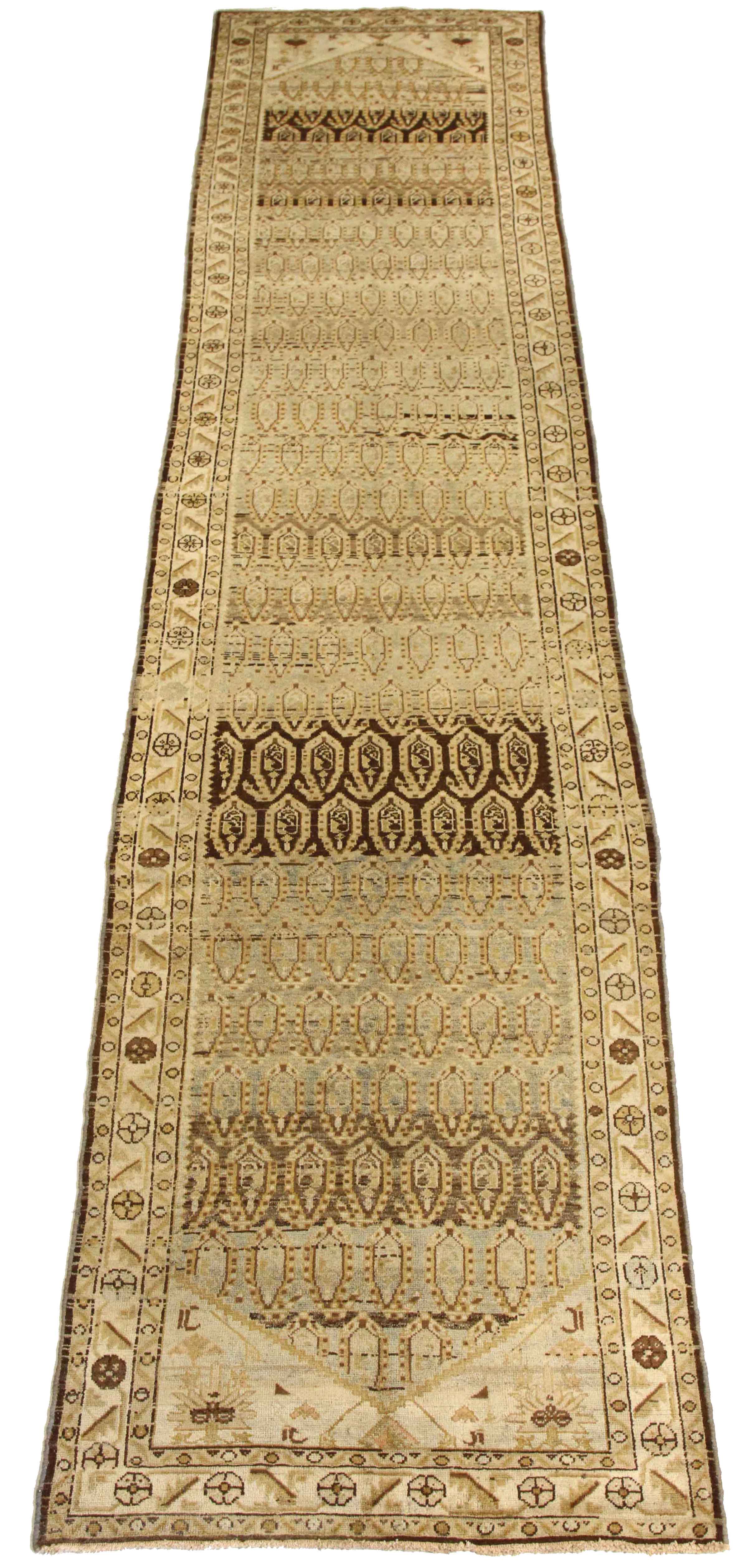 Thumbnail 4 for Antique Persian Malayer Transitional Rug 75556