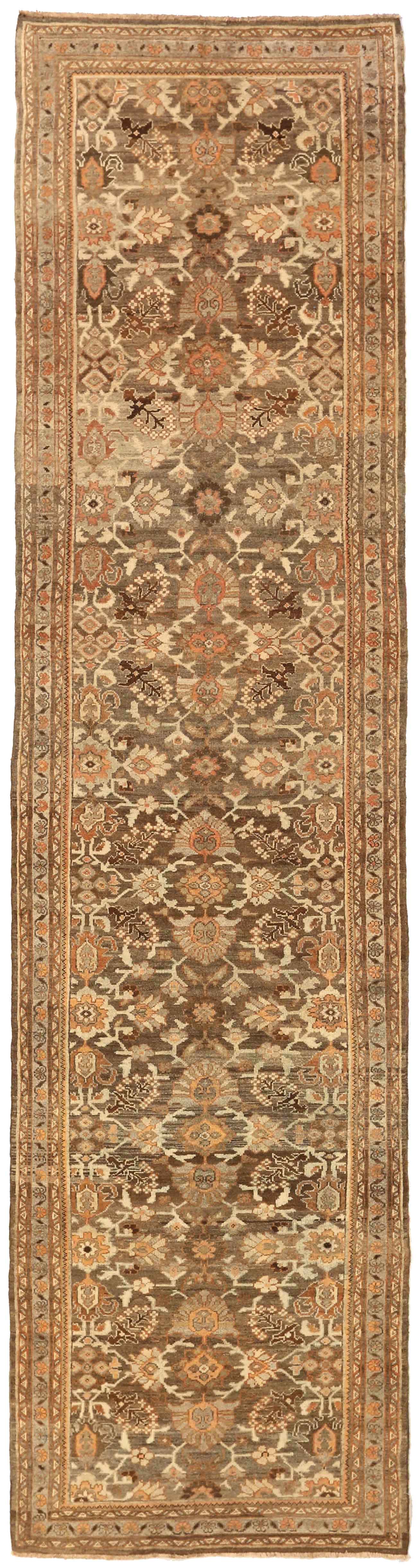 Thumbnail 4 for Antique Persian Mahal Traditional Rug 75541