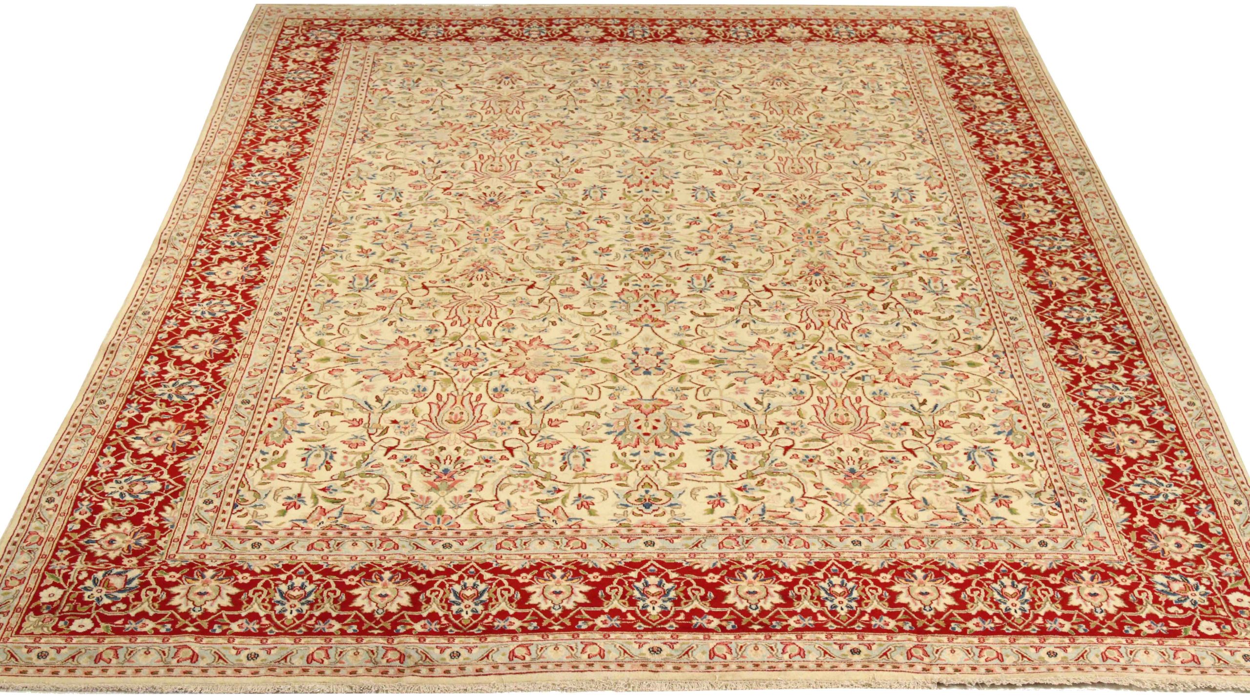 Thumbnail 9 for Antique Persian Kerman Traditional Rug 75594