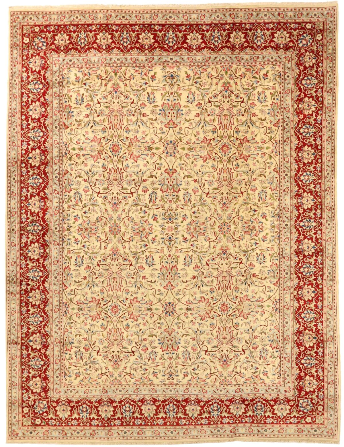 Thumbnail 13 for Antique Persian Kerman Traditional Rug 75594