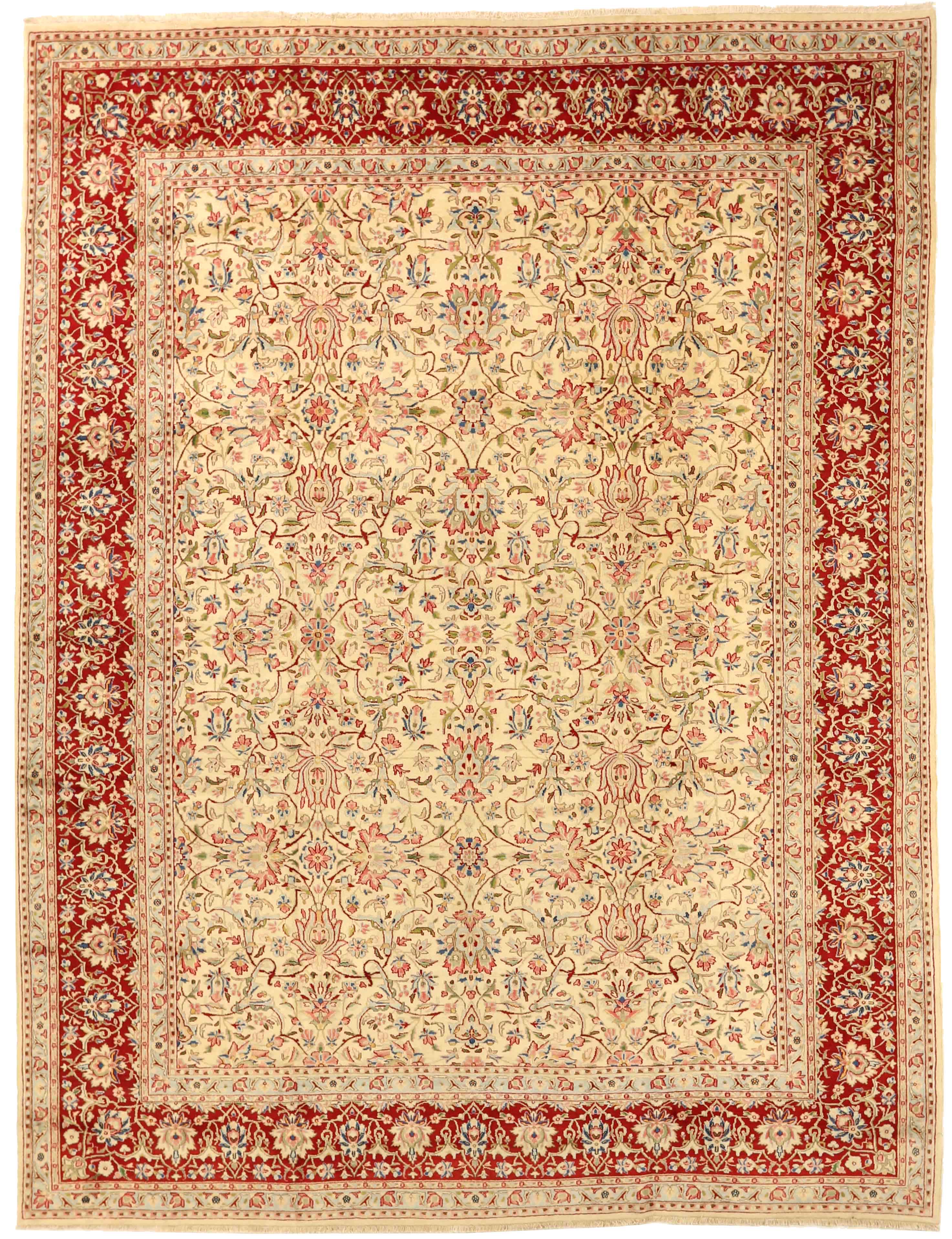 Thumbnail 7 for Antique Persian Kerman Traditional Rug 75594