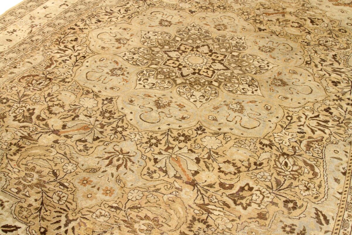 Thumbnail 14 for Antique Persian Mashad Traditional Rug 75585