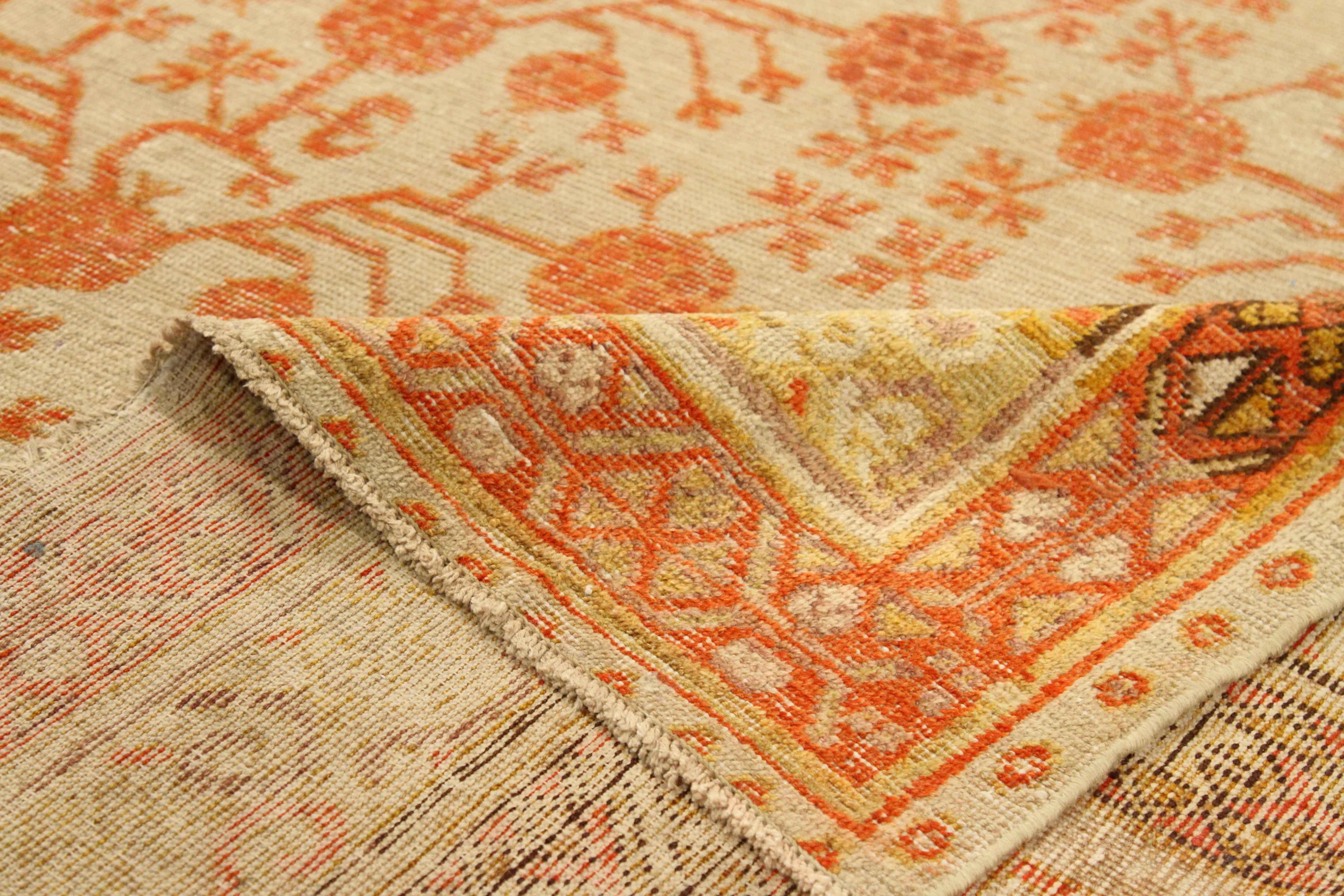 Thumbnail 5 for Antique Persian Khotan Transitional Rug 75589