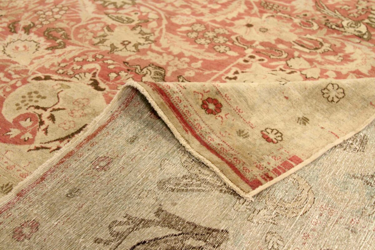 Thumbnail 15 for Antique Persian Tabriz Transitional Rug 75581