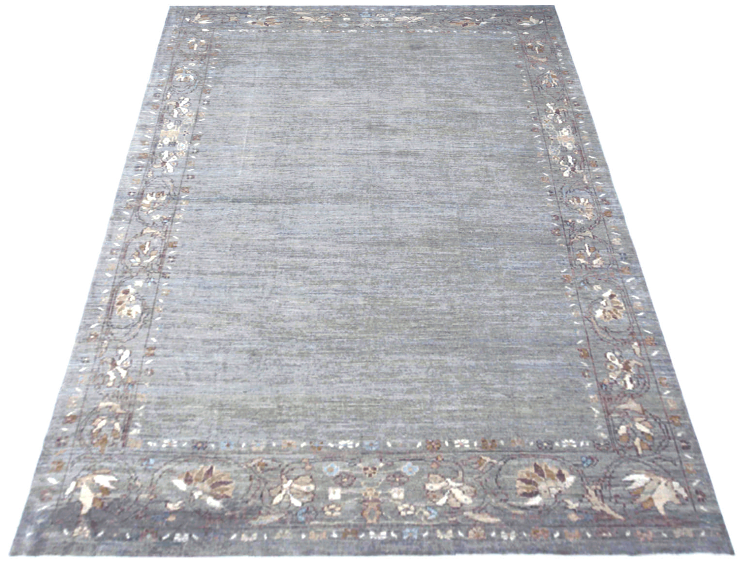 Thumbnail 7 for Persian Oushak Transitional Rug 88064