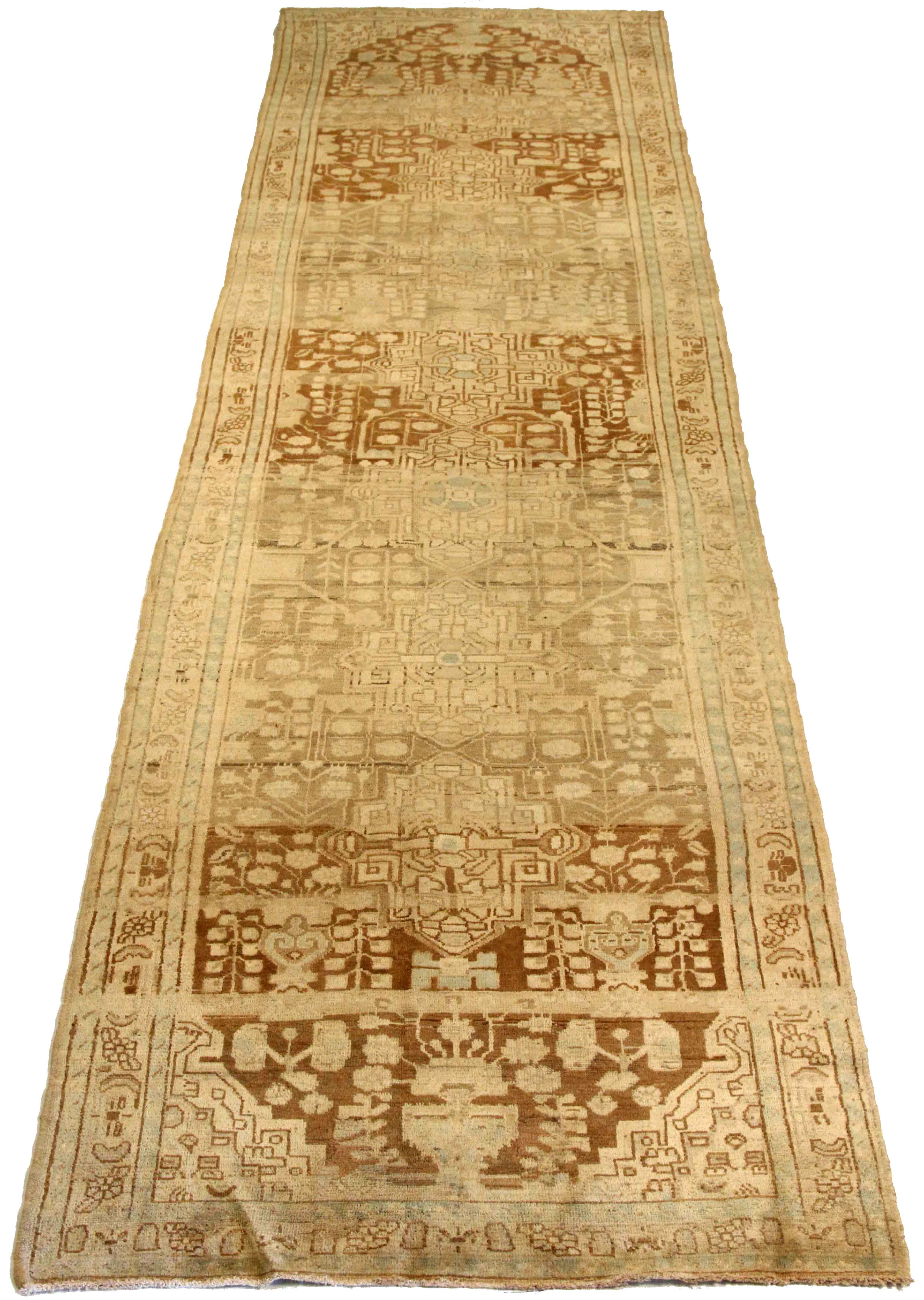 Thumbnail 3 for Antique Persian Hamadan Transitional Rug 75608