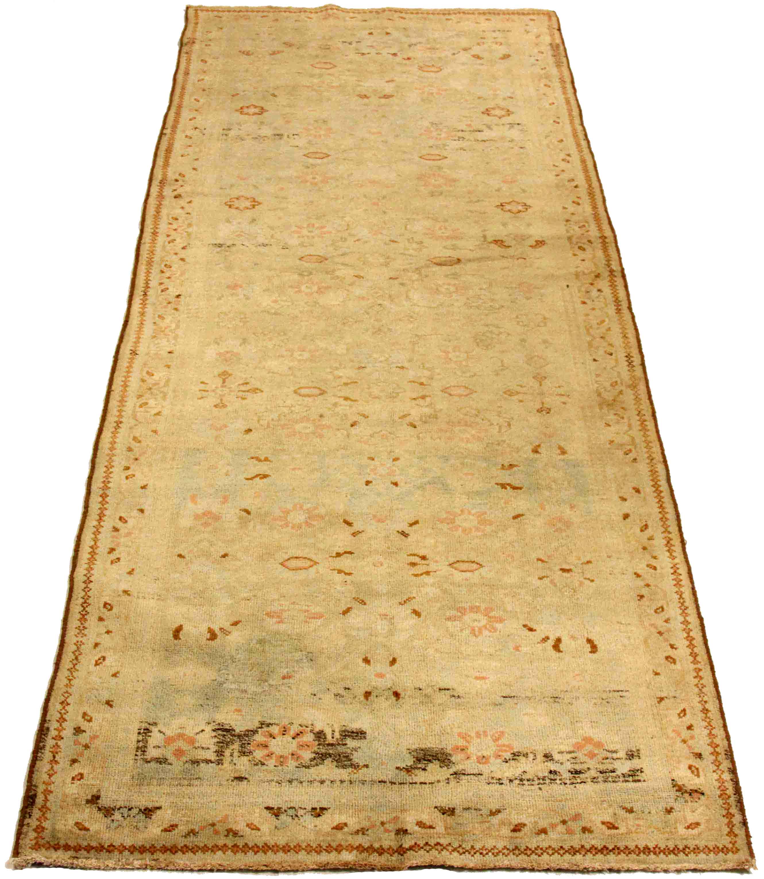 Thumbnail 8 for Antique Persian Mahal Transitional Rug 75611