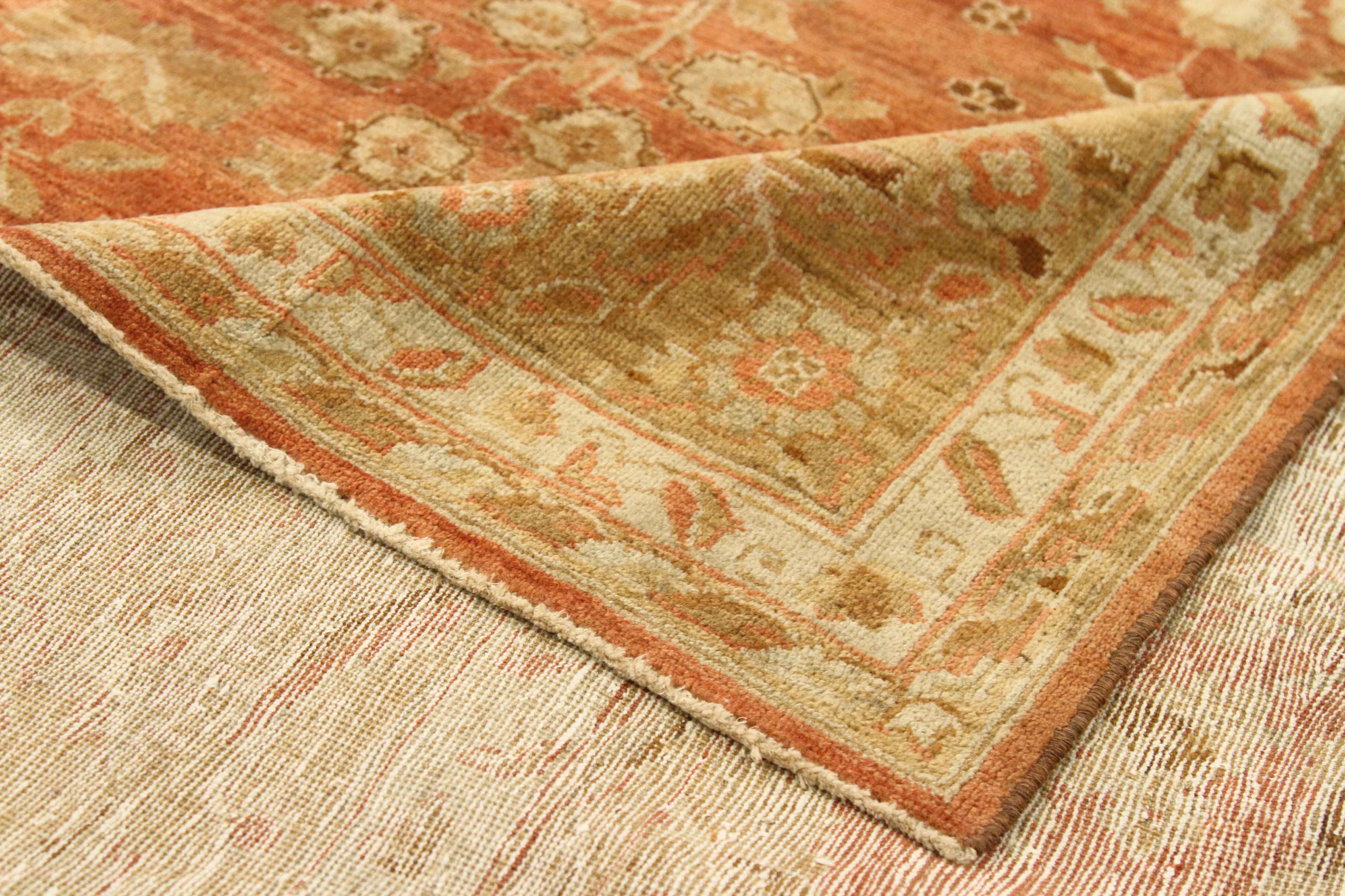 Thumbnail 2 for Antique Persian Farahan Transitional Rug 75598