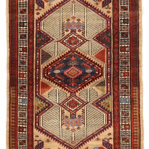 Thumbnail 15 for Antique Persian Sarab Traditional Rug 75645