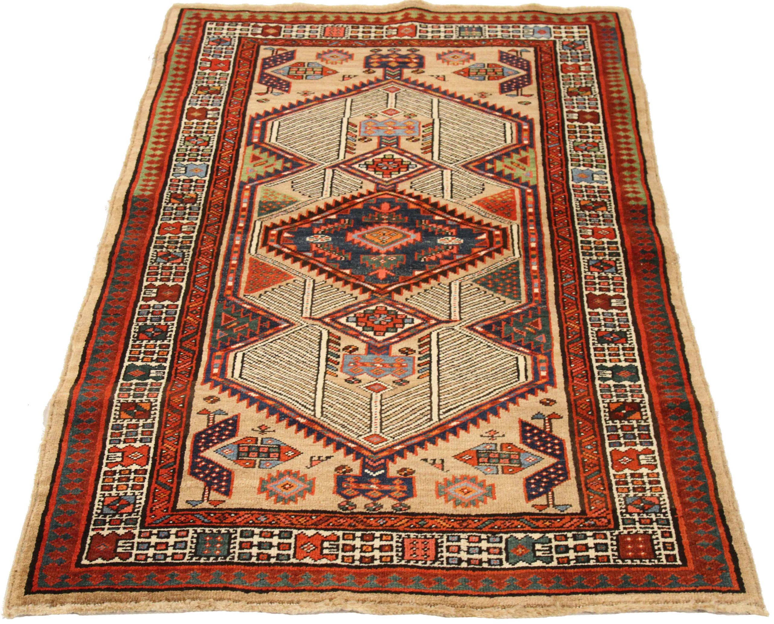 Thumbnail 2 for Antique Persian Sarab Traditional Rug 75645