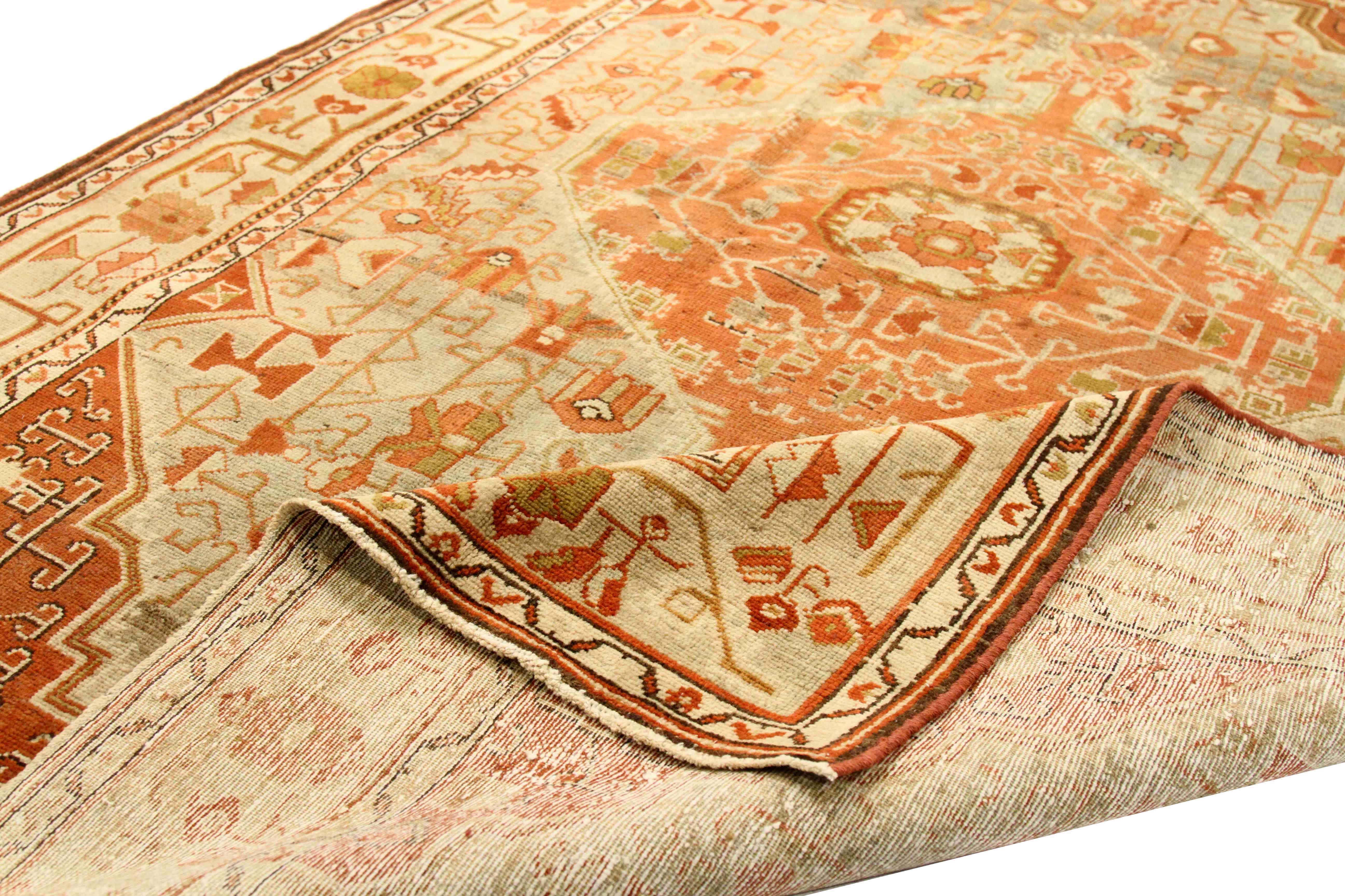 Thumbnail 2 for Antique Persian Malayer Traditional Rug 75630