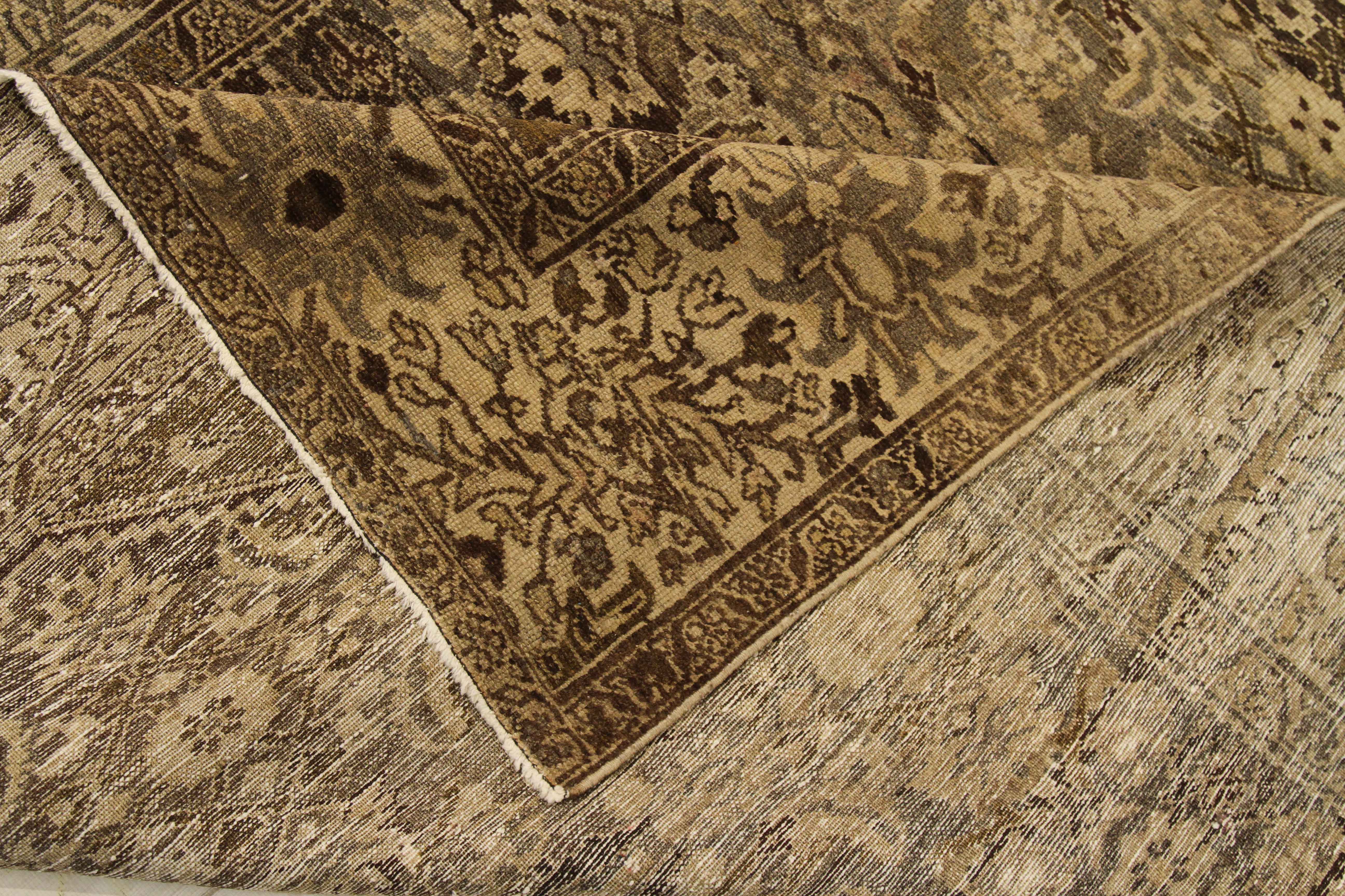 Thumbnail 2 for Antique Persian Malayer Transitional Rug 51846