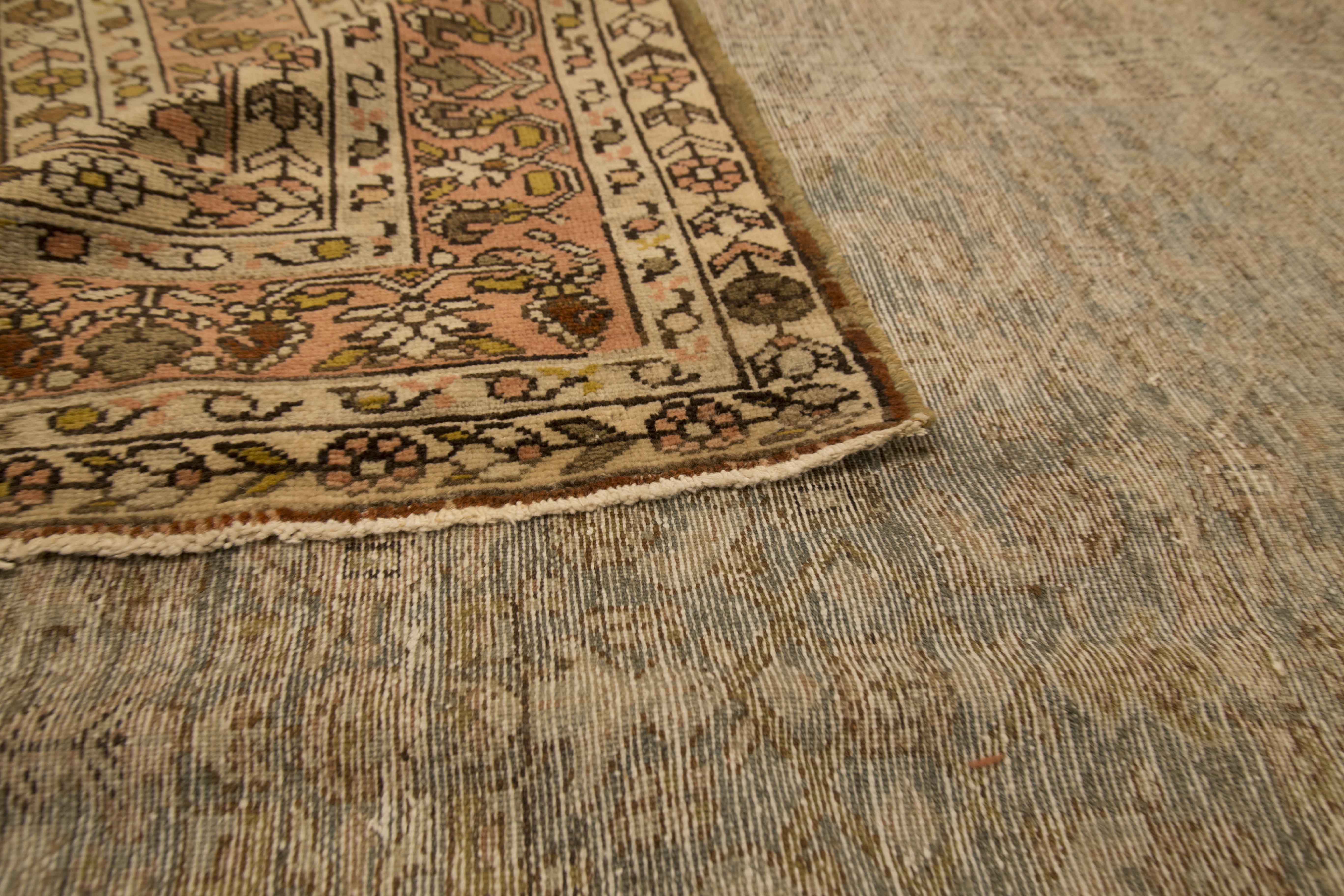 Thumbnail 4 for Antique Persian Malayer Traditional Rug 51835