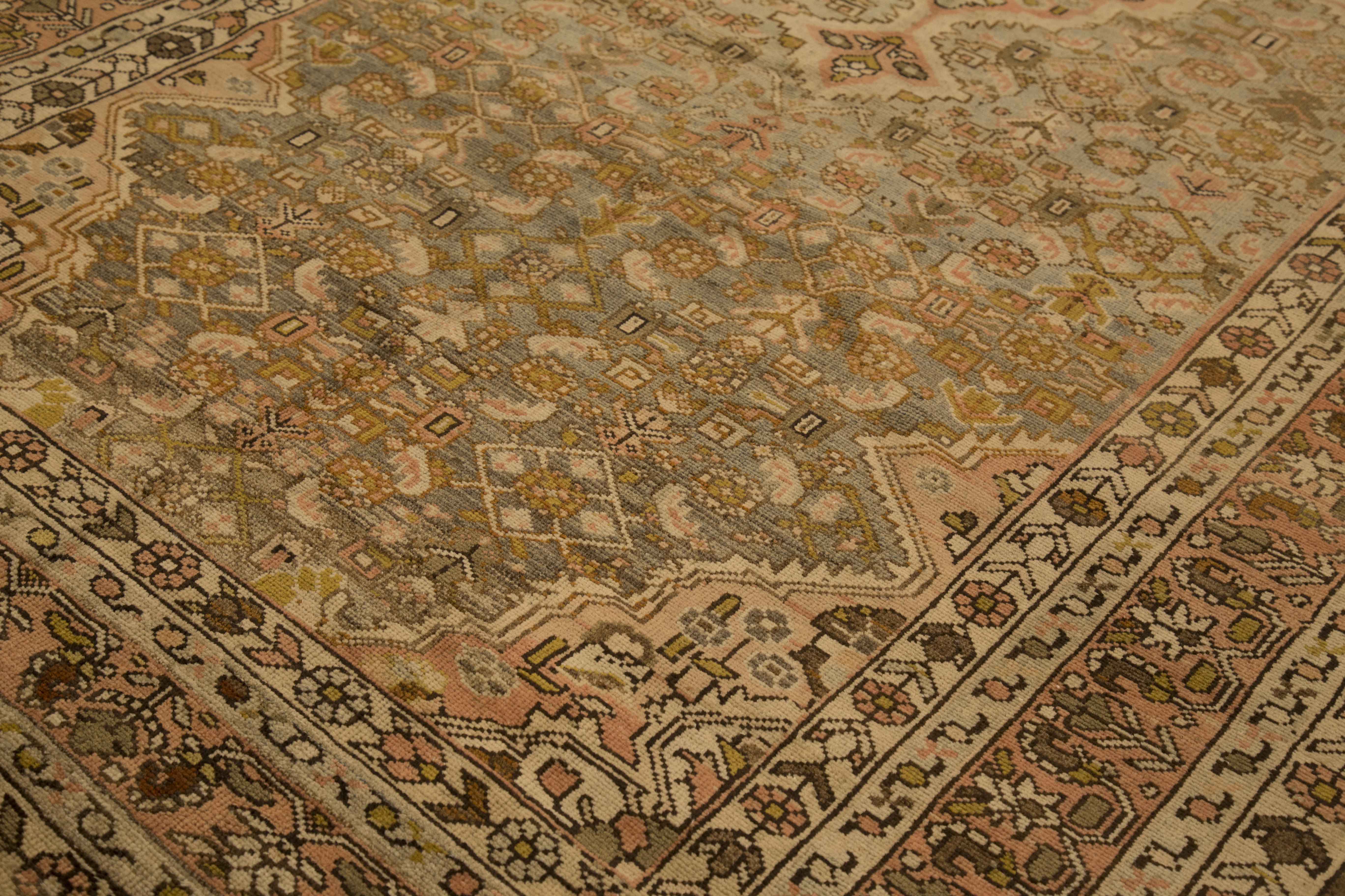 Thumbnail 2 for Antique Persian Malayer Traditional Rug 51835