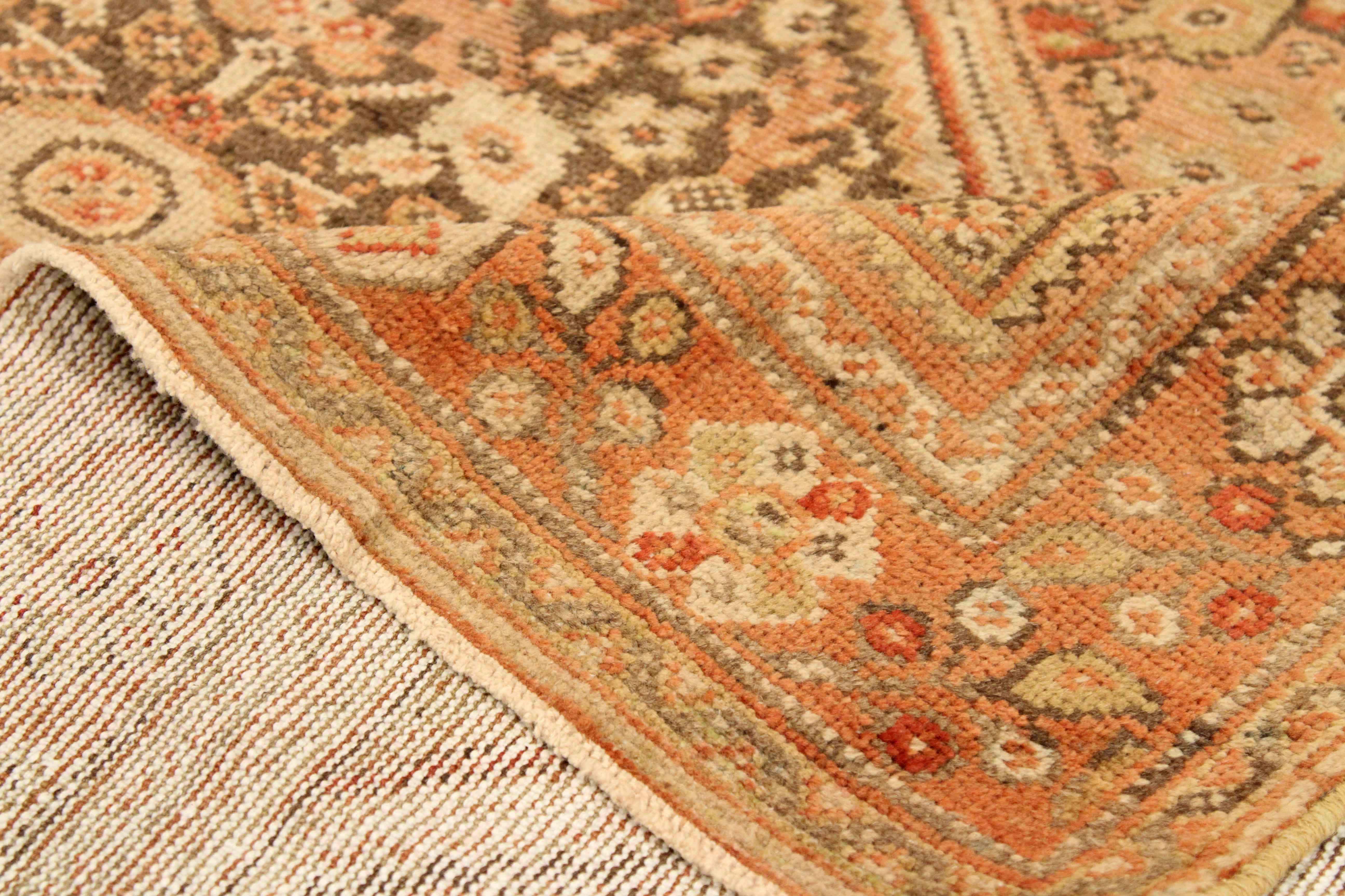 Thumbnail 3 for Antique Persian Meshkabad Traditional Rug 75668