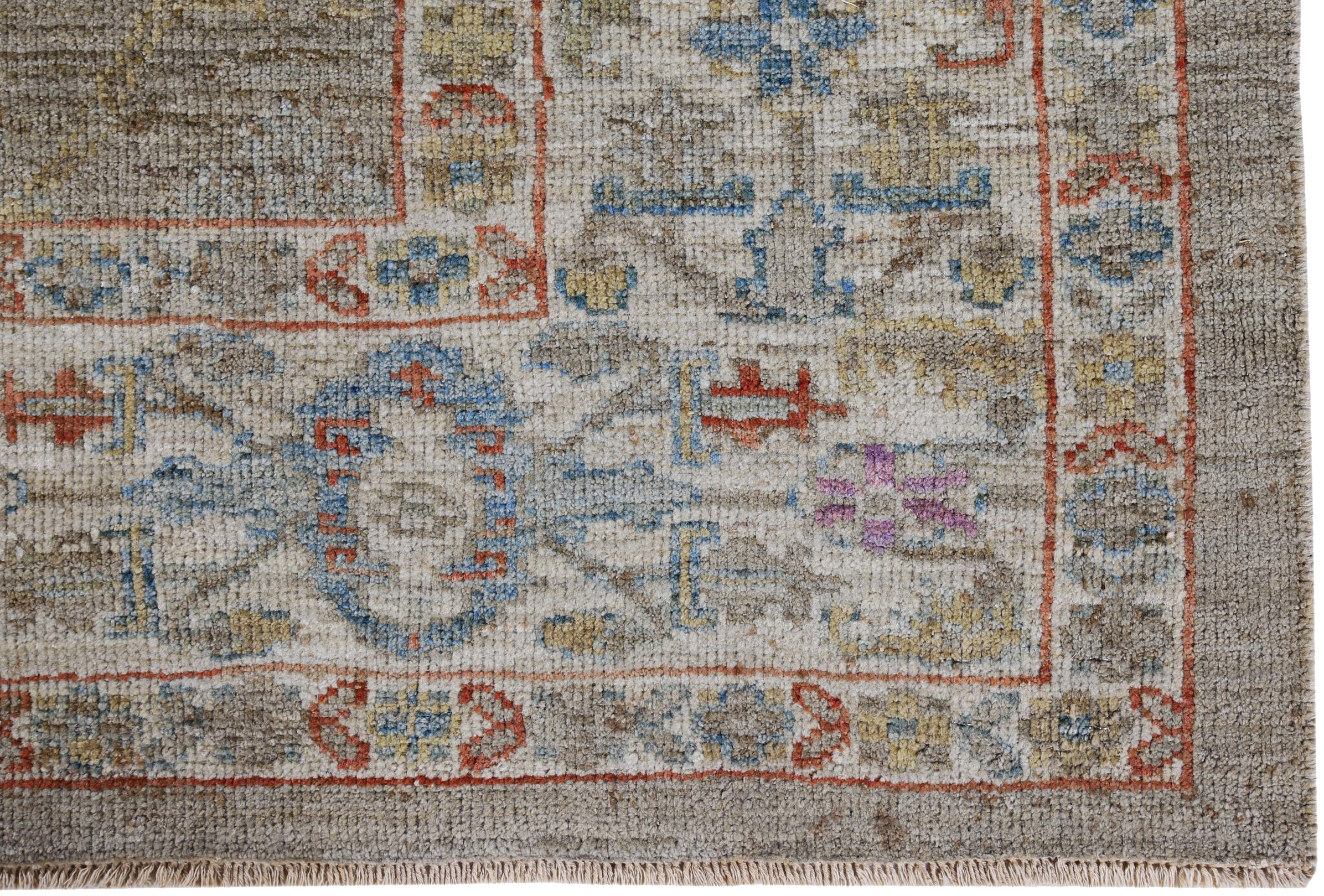 Thumbnail 2 for Persian Sultanabad Traditional Rug 89434