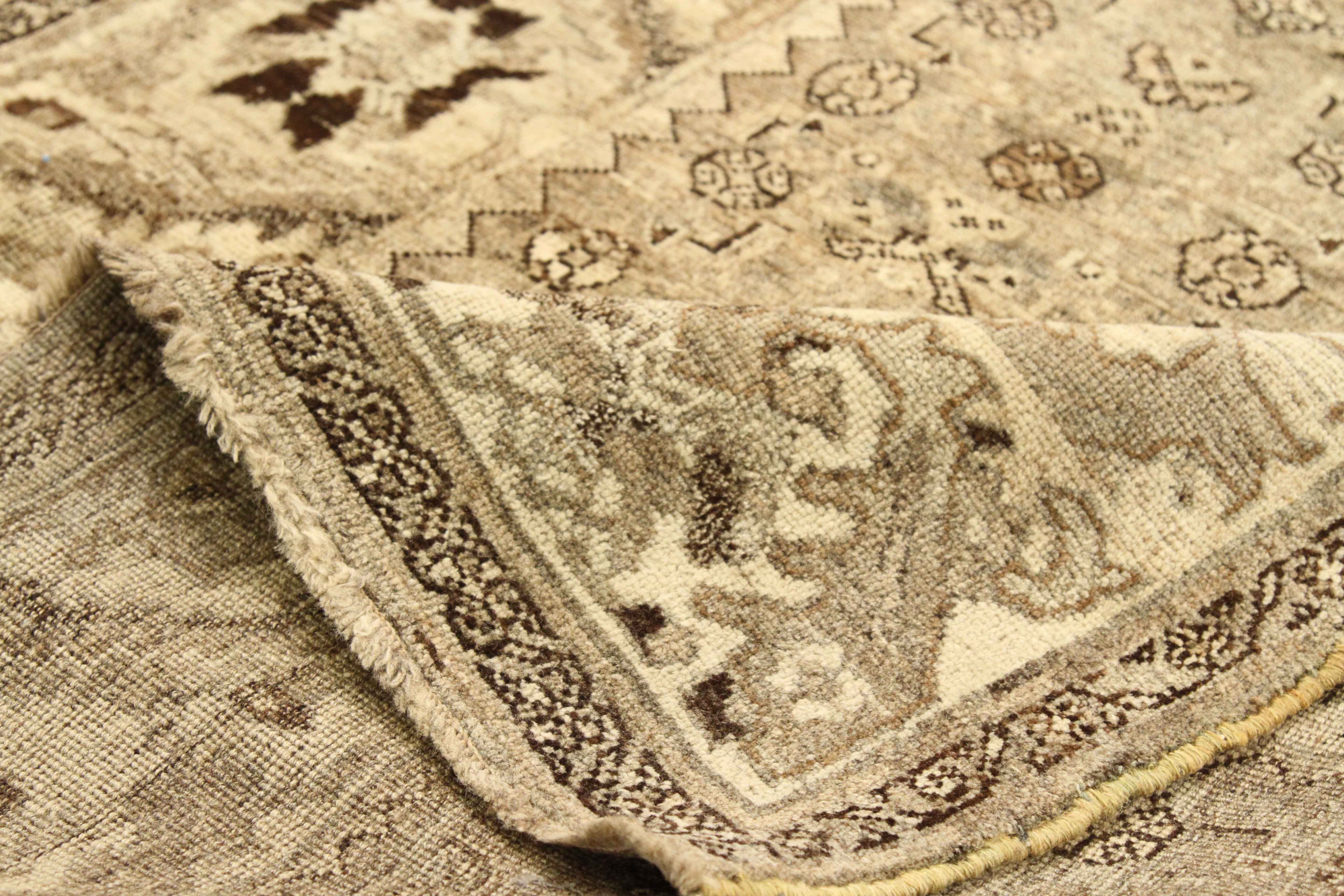 Thumbnail 2 for Antique Persian Bijar Traditional Rug 75652