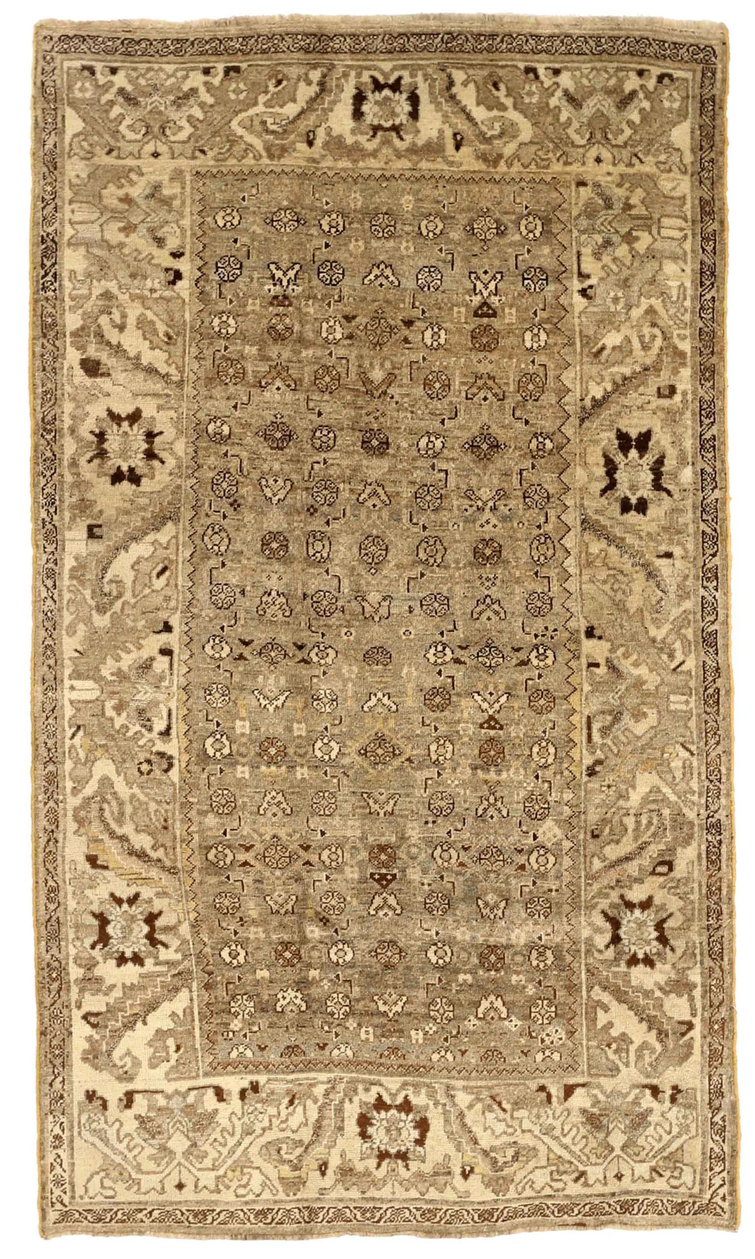 Thumbnail 3 for Antique Persian Bijar Traditional Rug 75652