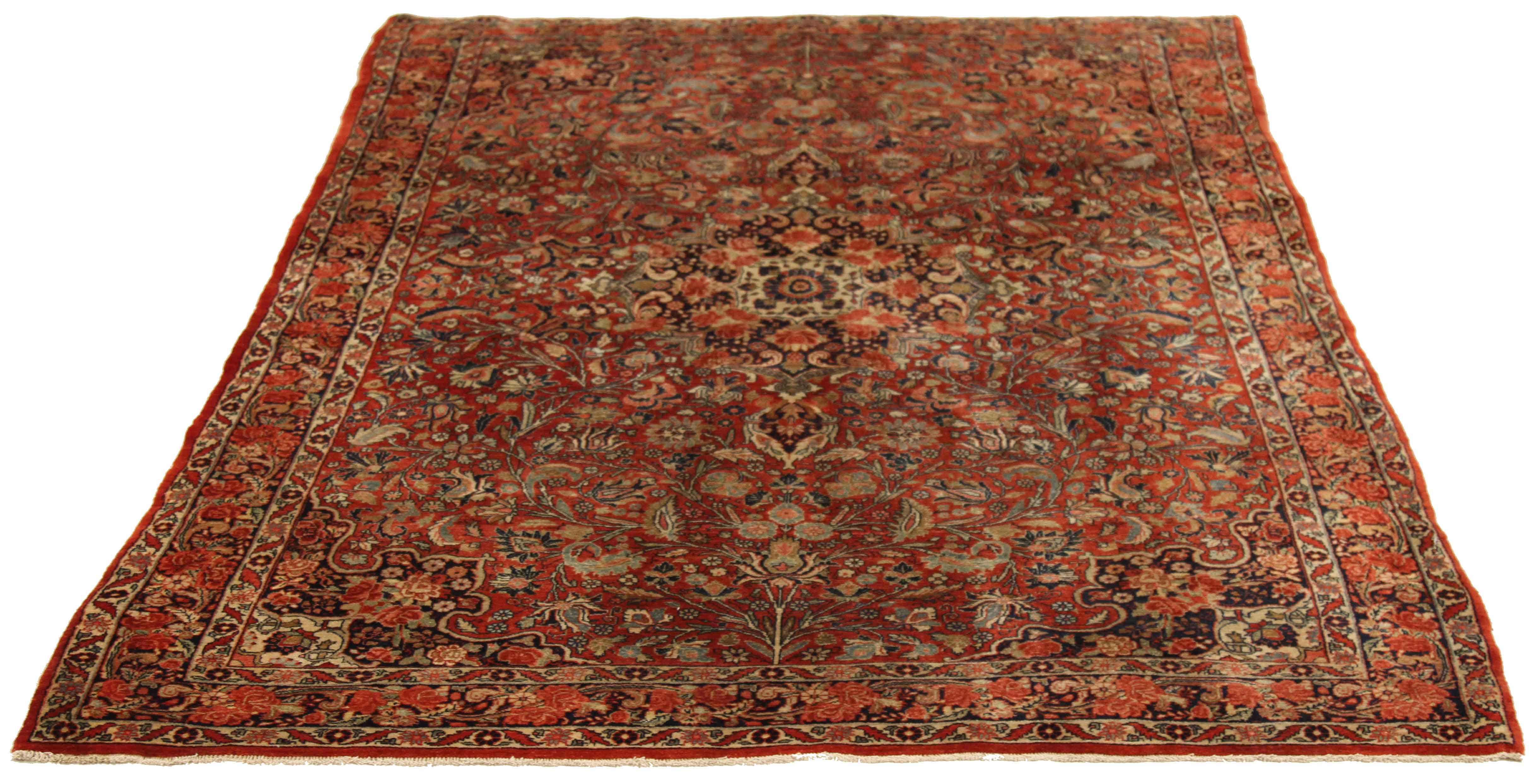 Thumbnail 12 for Antique Persian Bijar Traditional Rug 51875