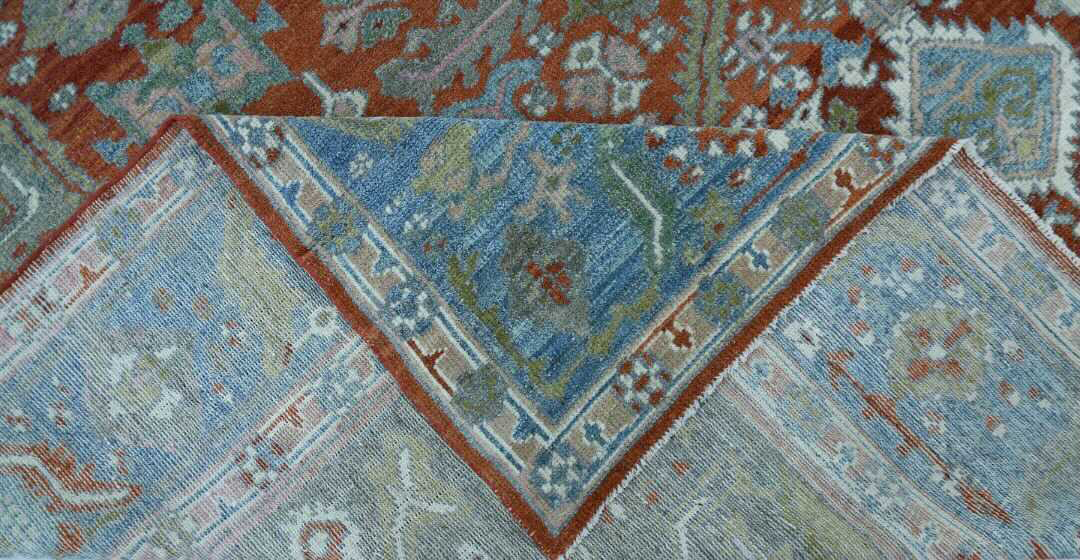 Thumbnail 7 for Turkey Oushak Tribal Rug 91730