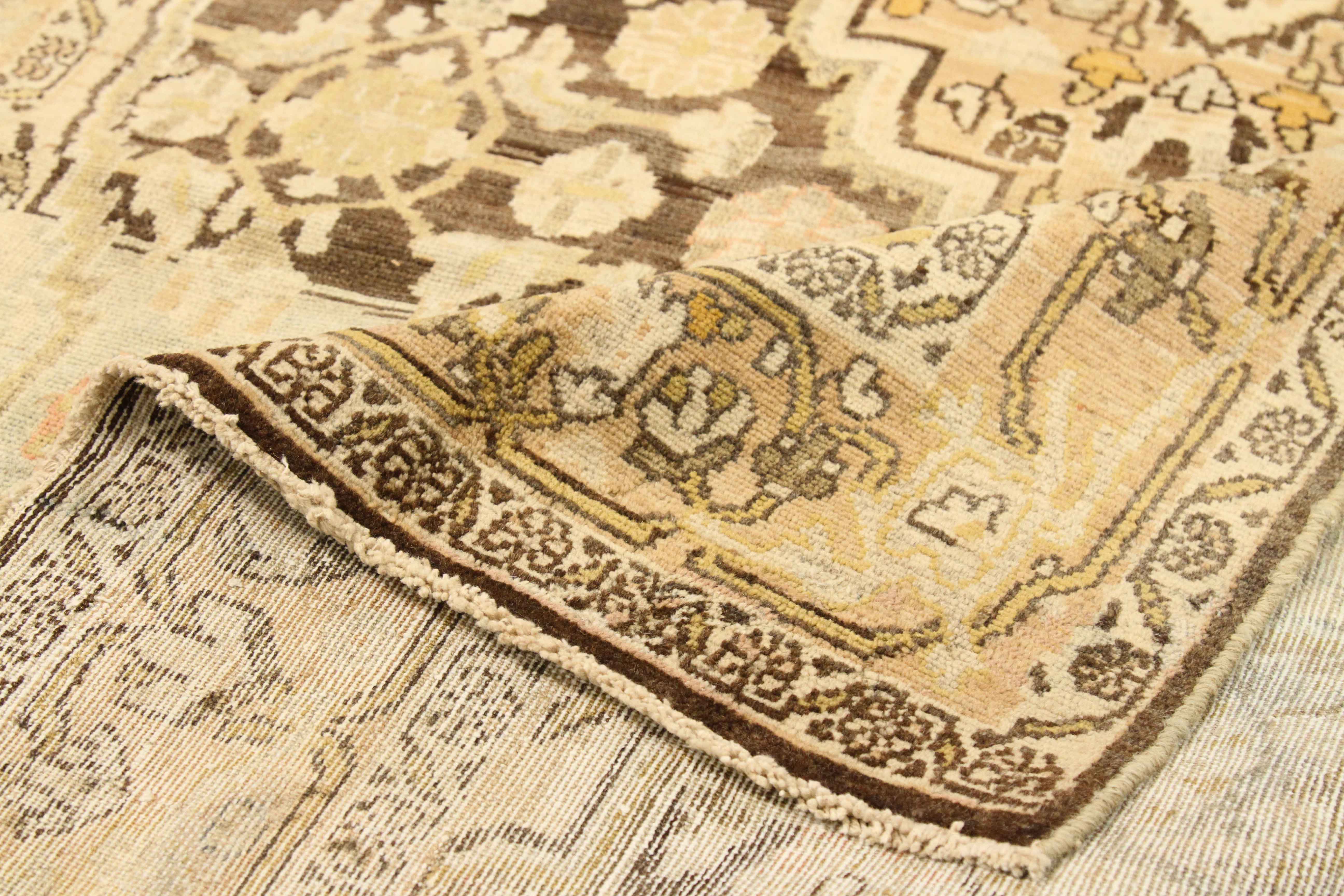 Thumbnail 2 for Antique Persian Hamadan Transitional Rug 75679