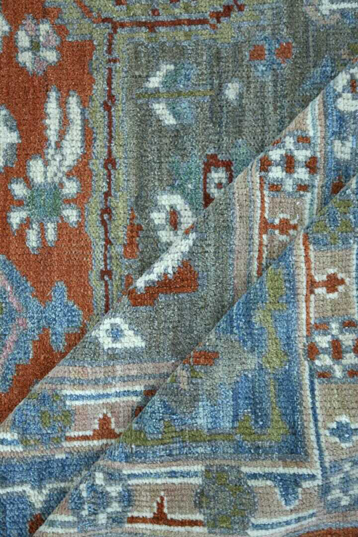 Thumbnail 5 for Turkey Oushak Tribal Rug 91730