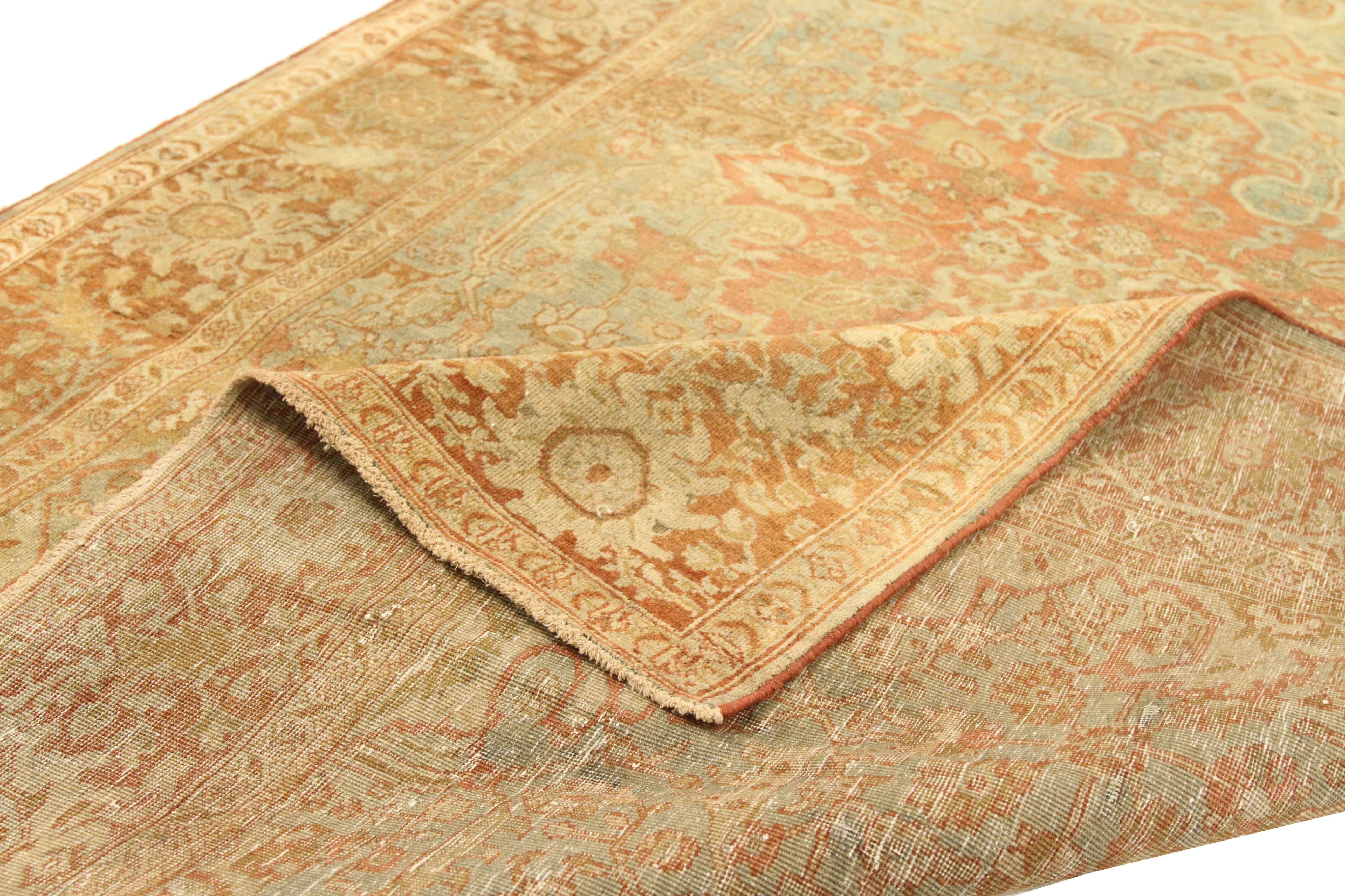 Thumbnail 2 for Antique Persian Farahan Traditional Rug 75682