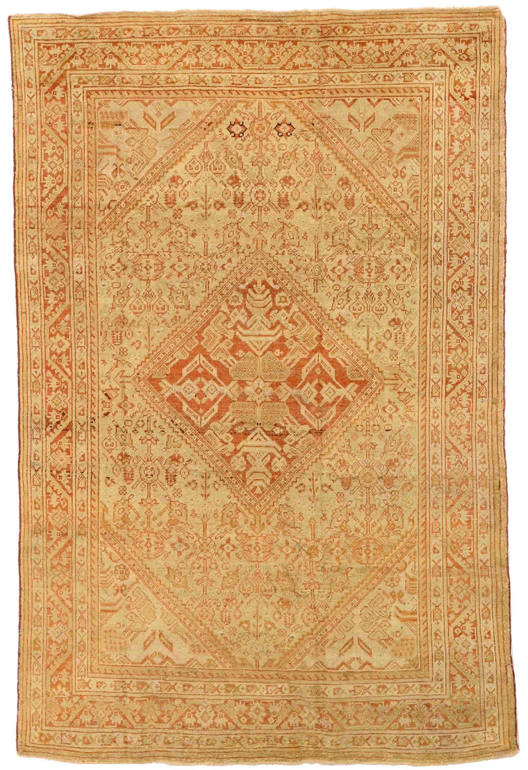 Thumbnail 3 for Antique Persian Meshkabad Traditional Rug 75684