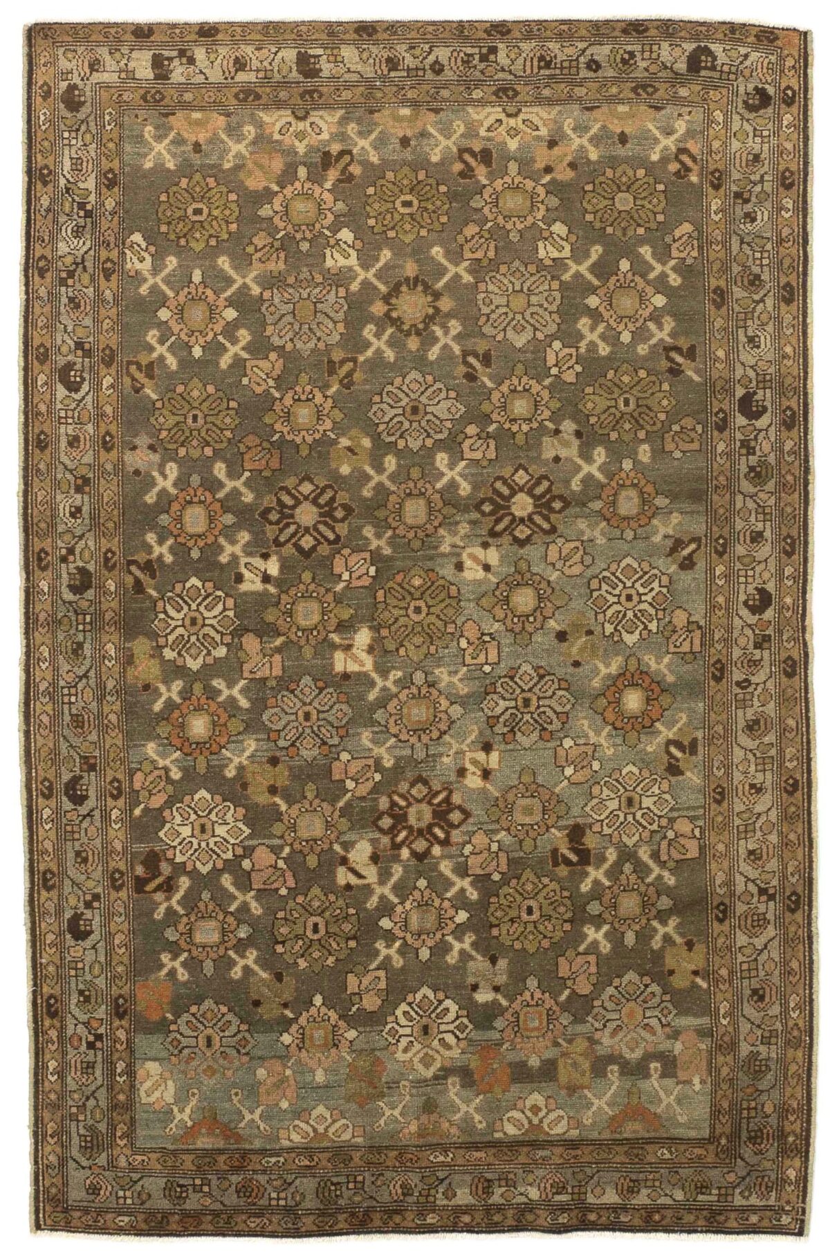 Thumbnail 12 for Antique Persian Malayer Transitional Rug 51865