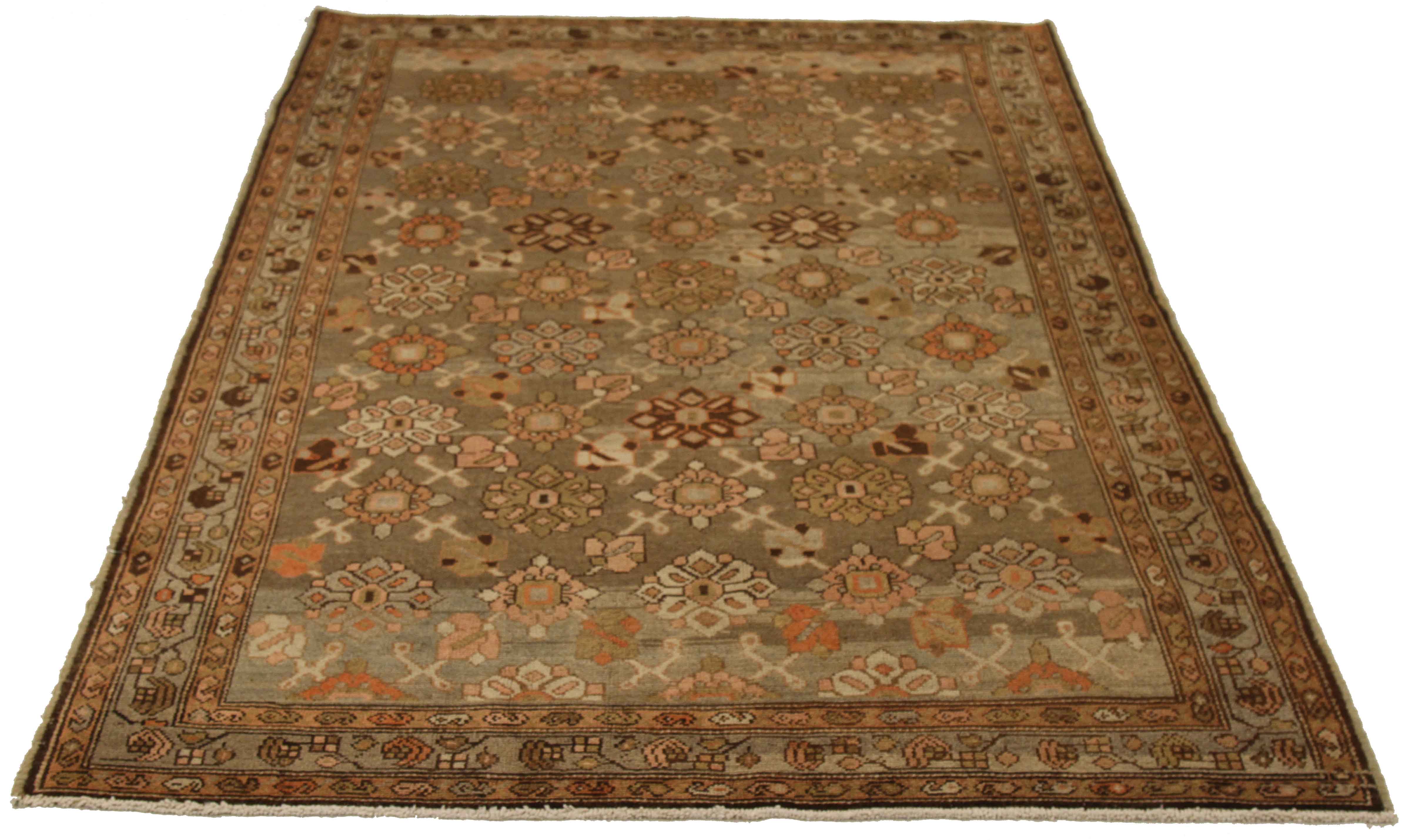 Thumbnail 14 for Antique Persian Malayer Transitional Rug 51865