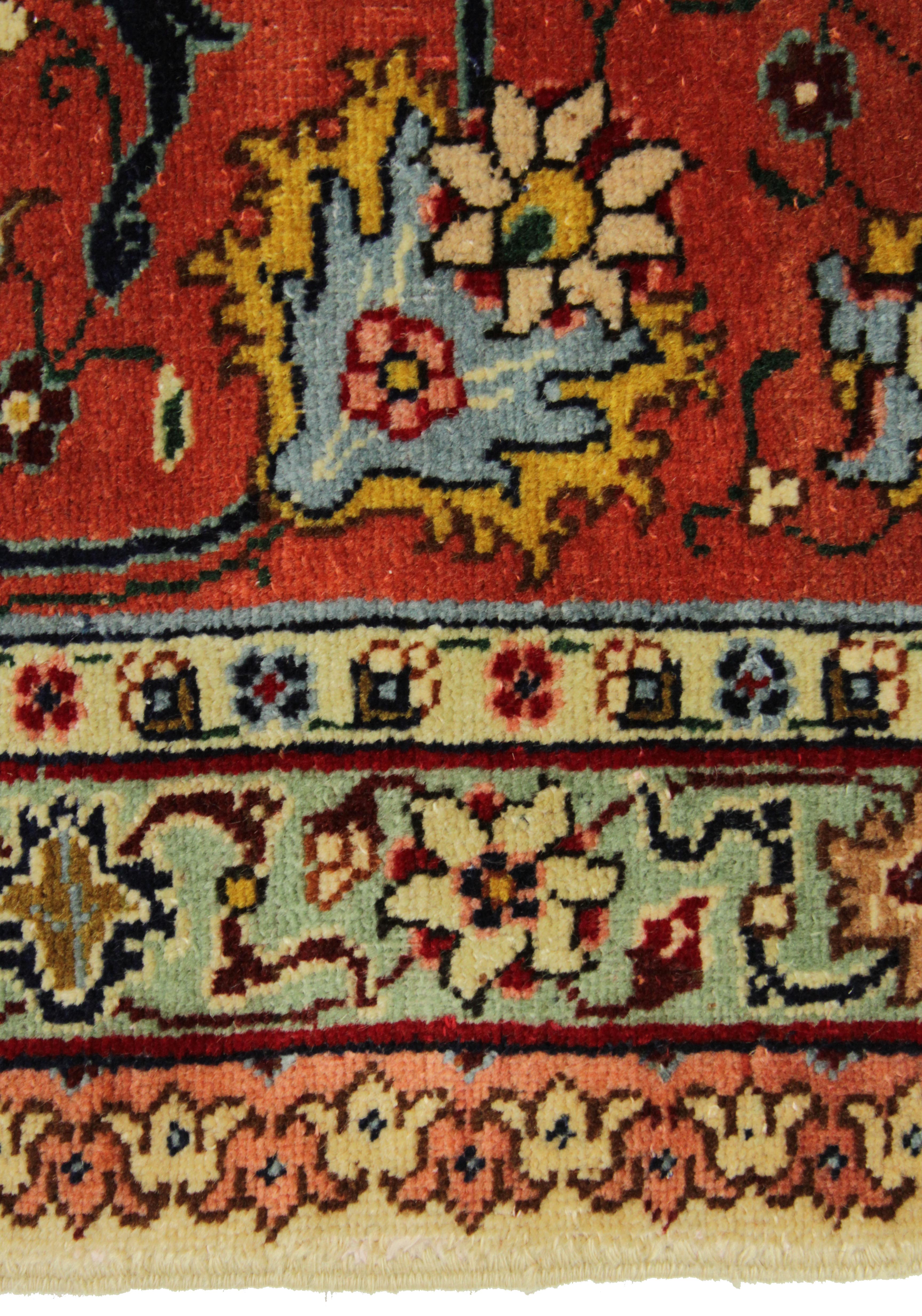 Thumbnail 2 for Antique Persian Tabriz Traditional Rug 69909