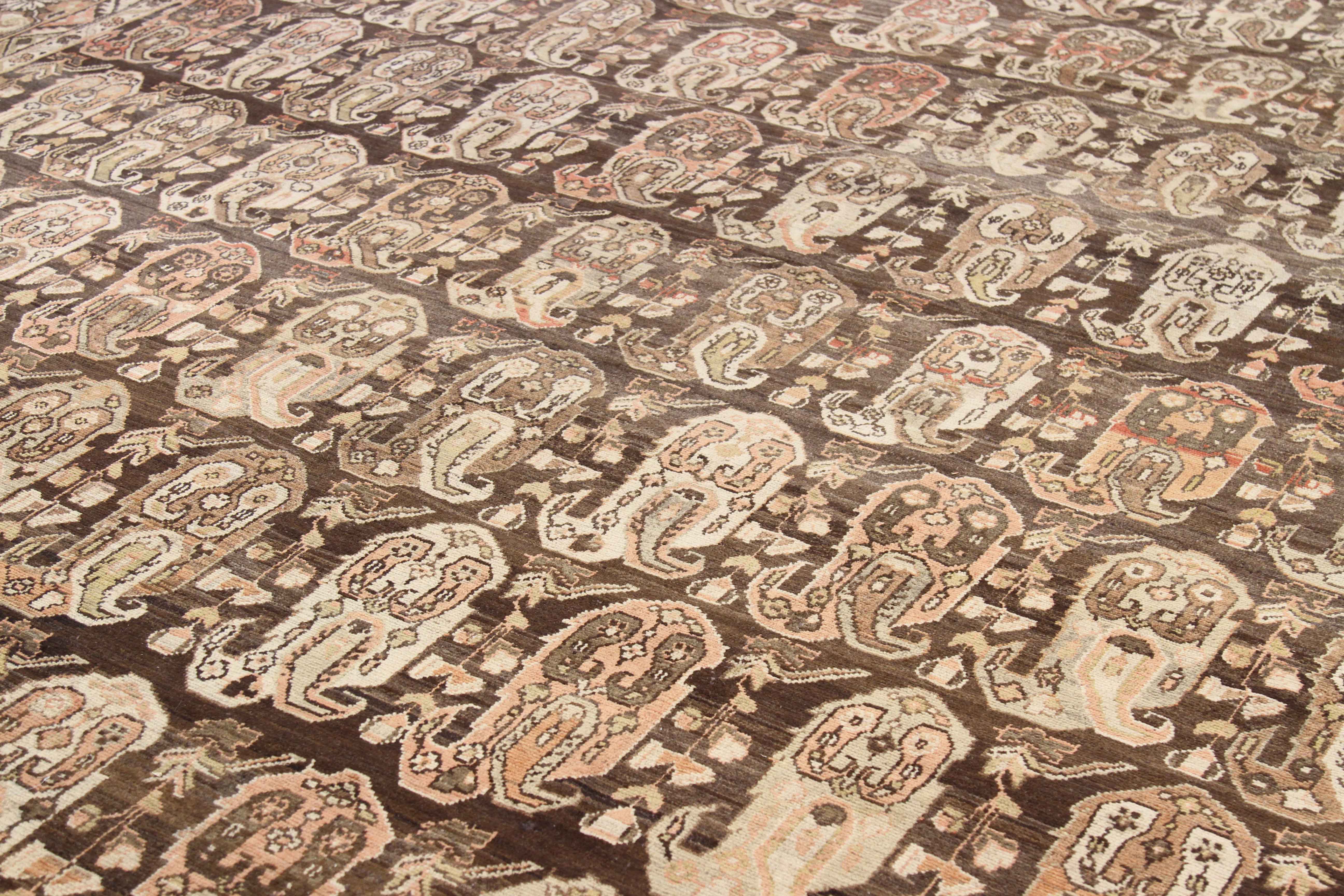 Thumbnail 3 for Antique Persian Malayer Traditional Rug 51985