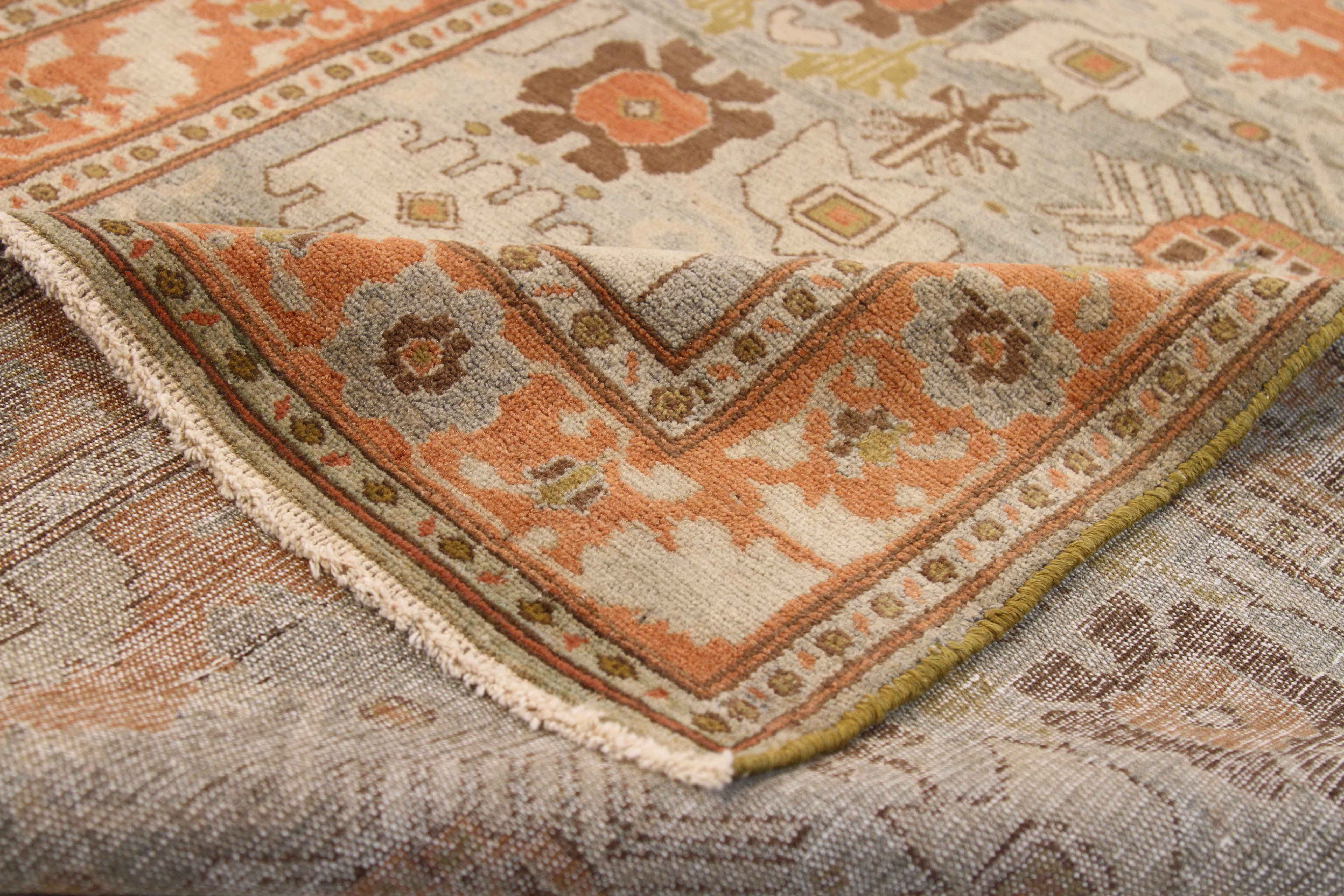 Thumbnail 2 for Antique Persian Malayer Transitional Rug 51873