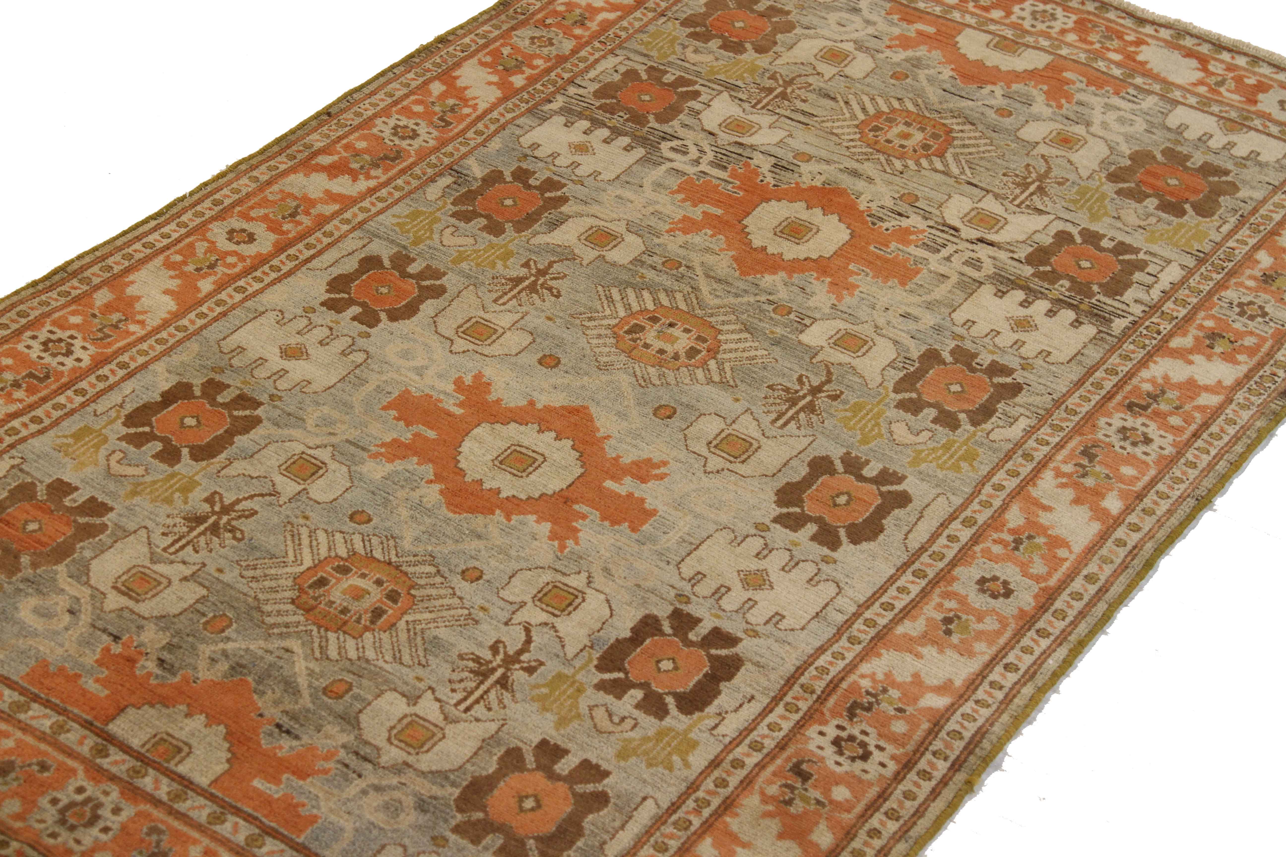 Thumbnail 3 for Antique Persian Malayer Transitional Rug 51873