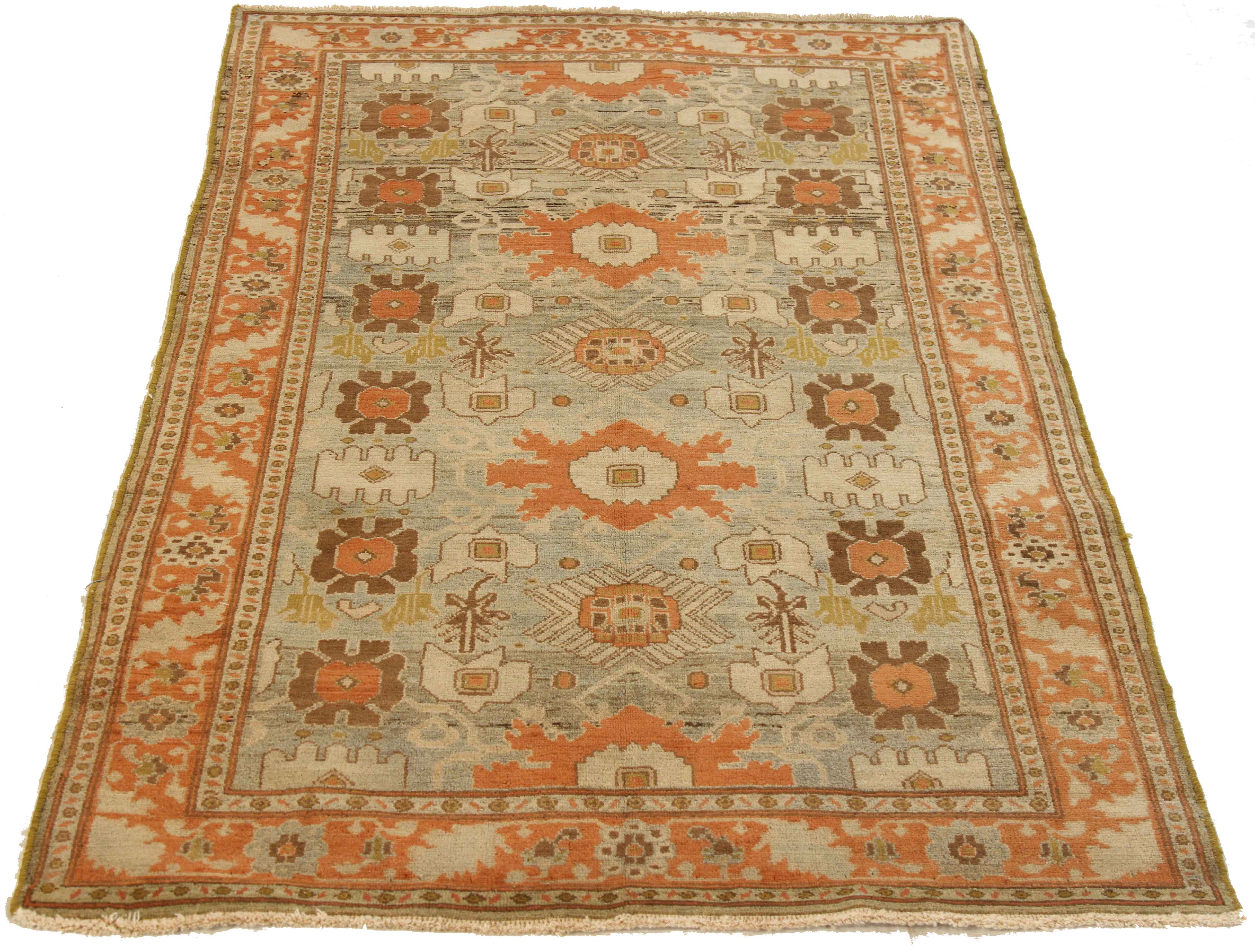 Thumbnail 6 for Antique Persian Malayer Transitional Rug 51873