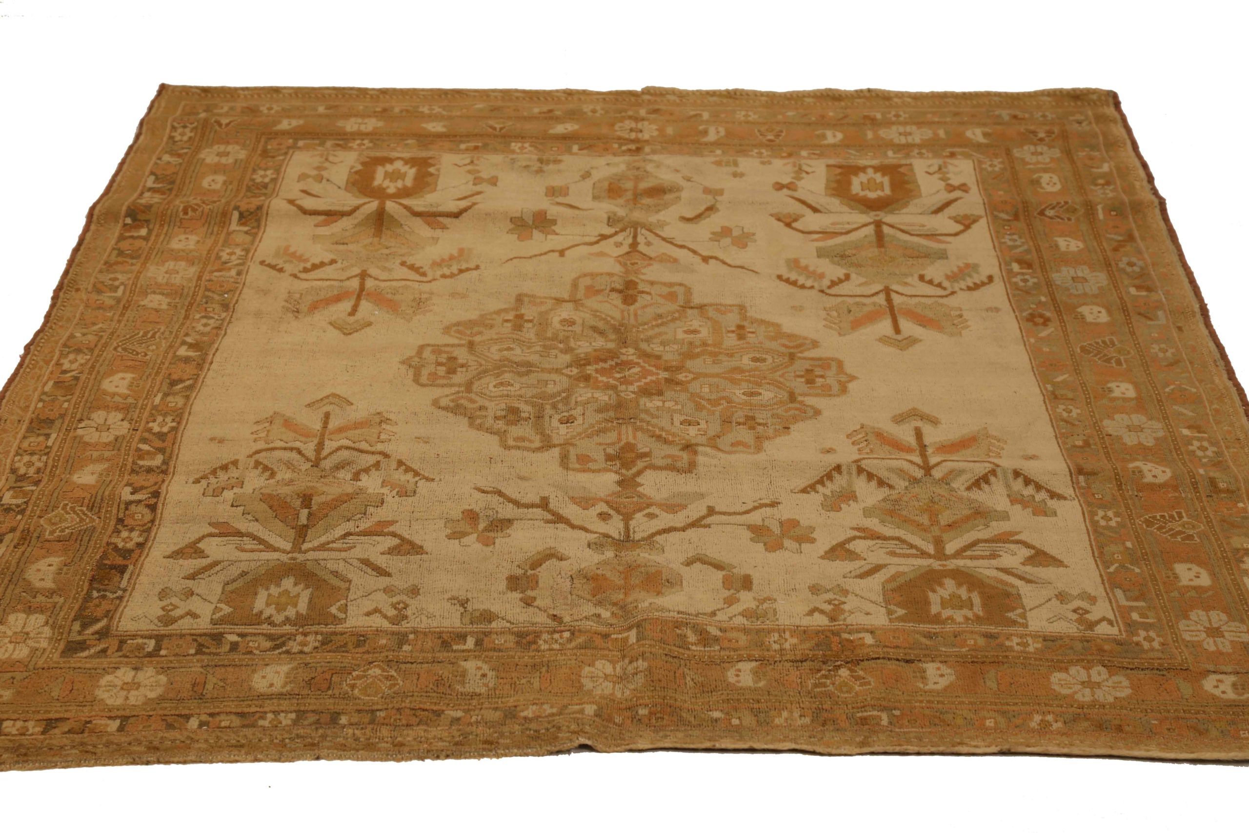 Thumbnail 7 for Antique Persian Sirjan Transitional Rug 51919