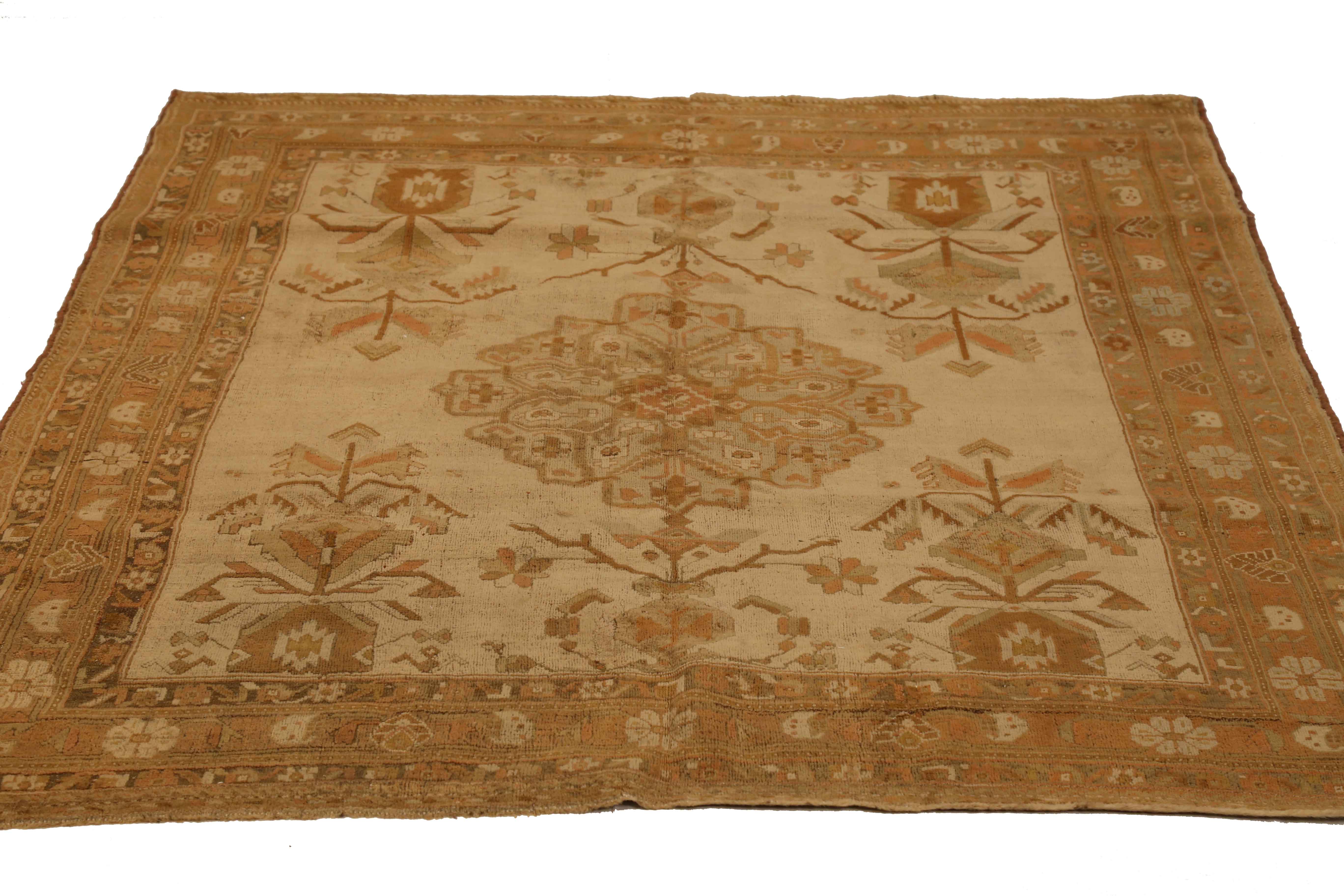 Thumbnail 3 for Antique Persian Sirjan Transitional Rug 51919
