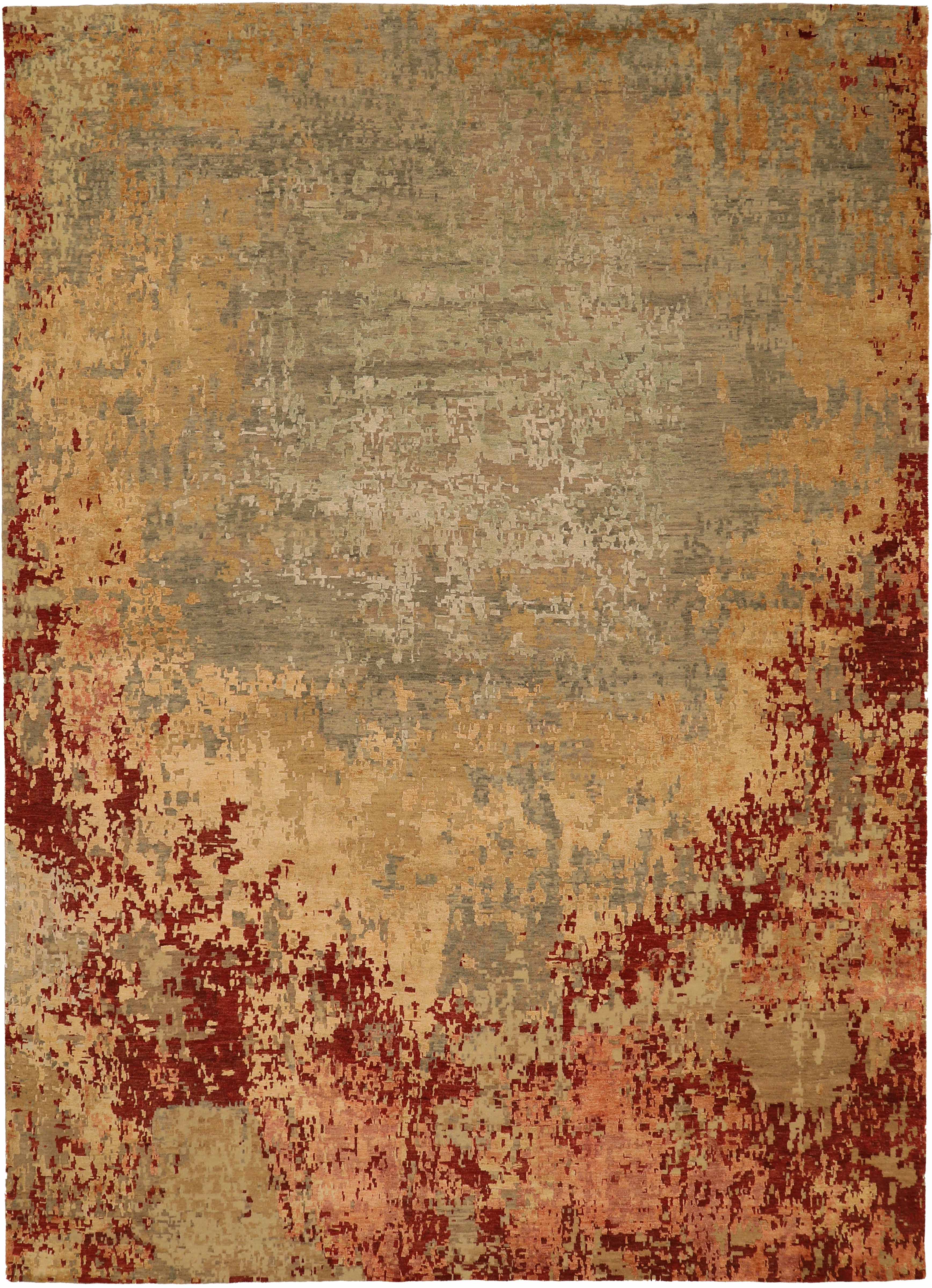 Thumbnail 4 for India Modern / Contemporary Rug 91659