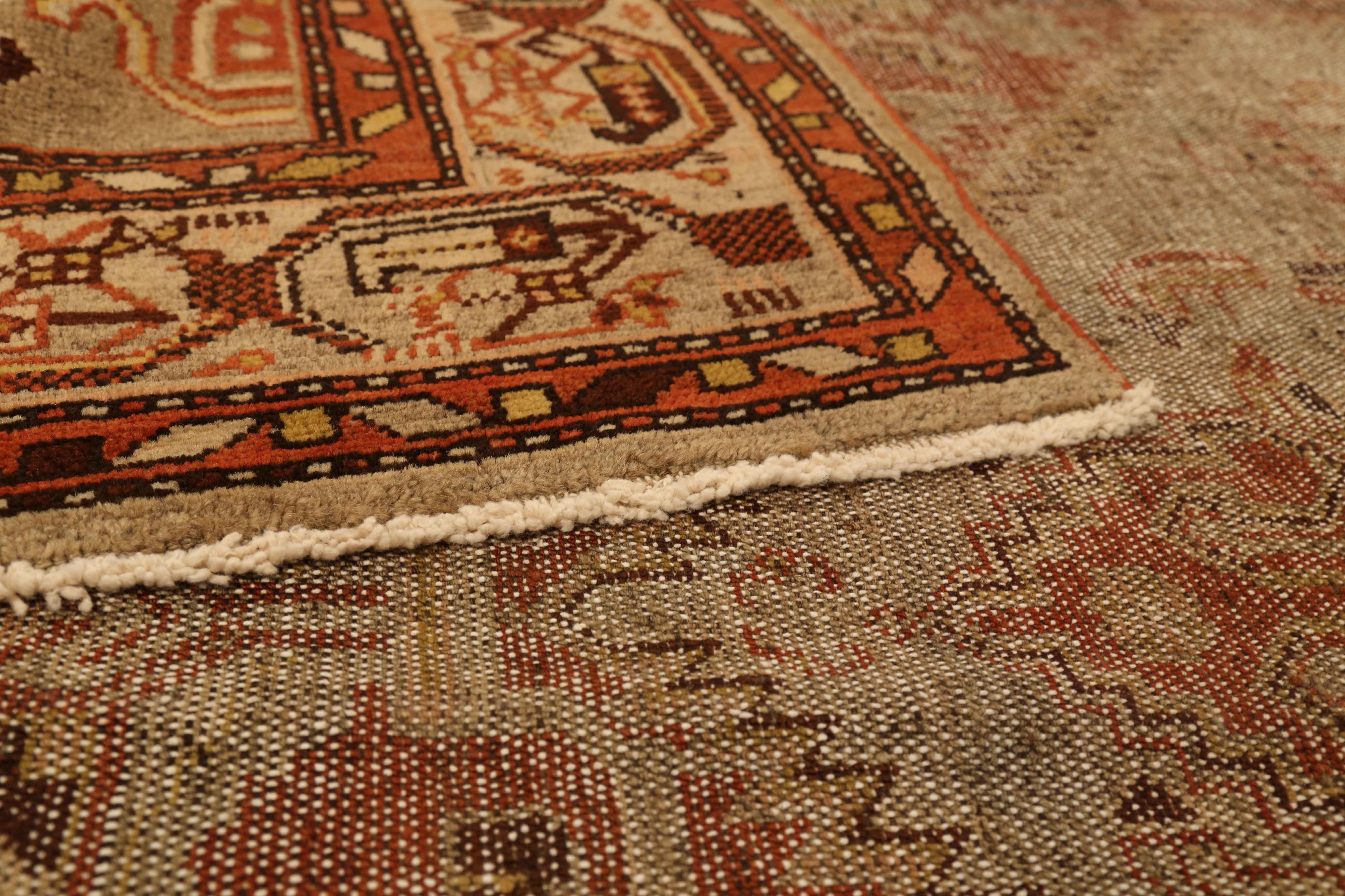 Thumbnail 4 for Antique Persian Transitional Rug 51942