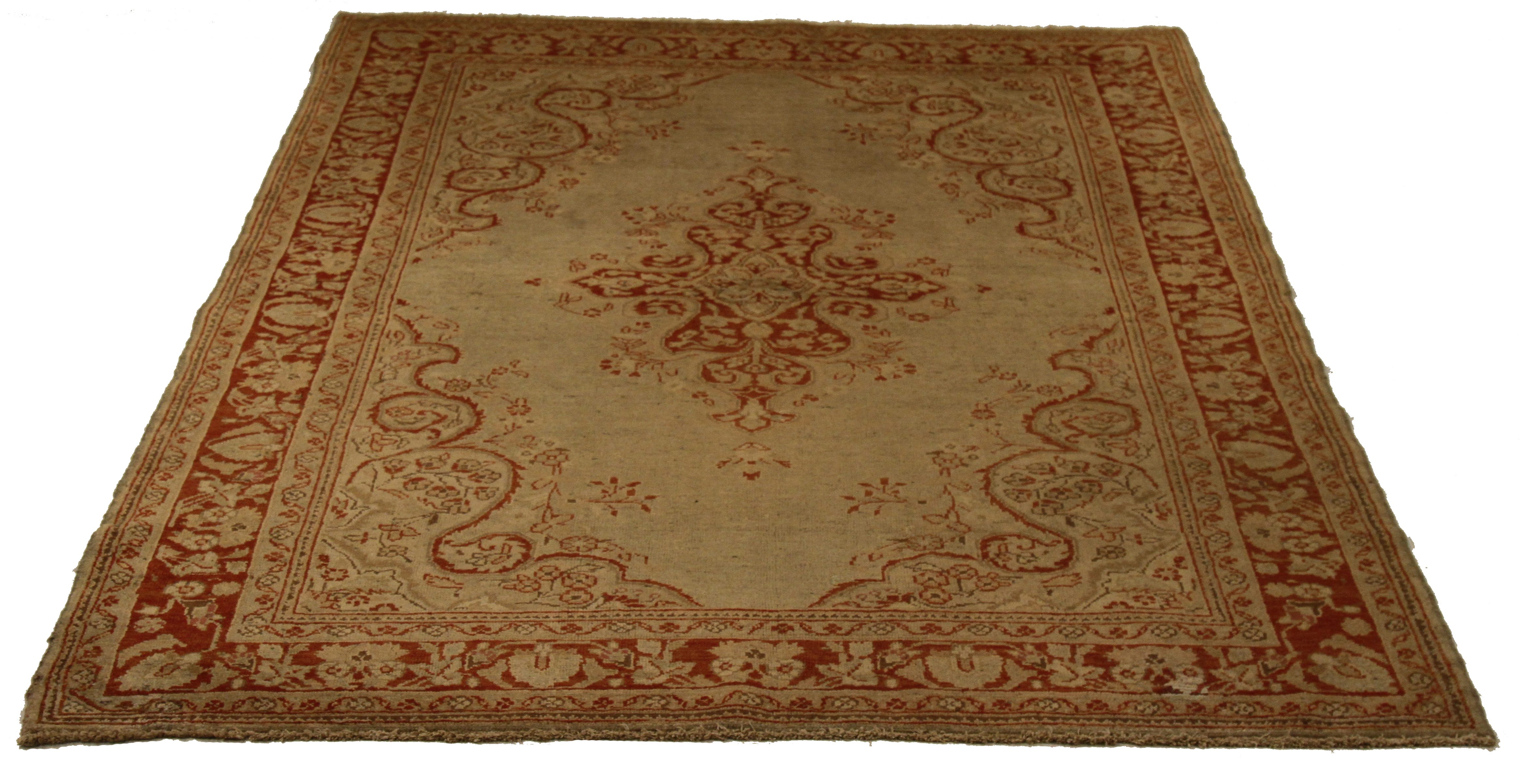 Thumbnail 2 for Antique Persian Transitional Rug 51943