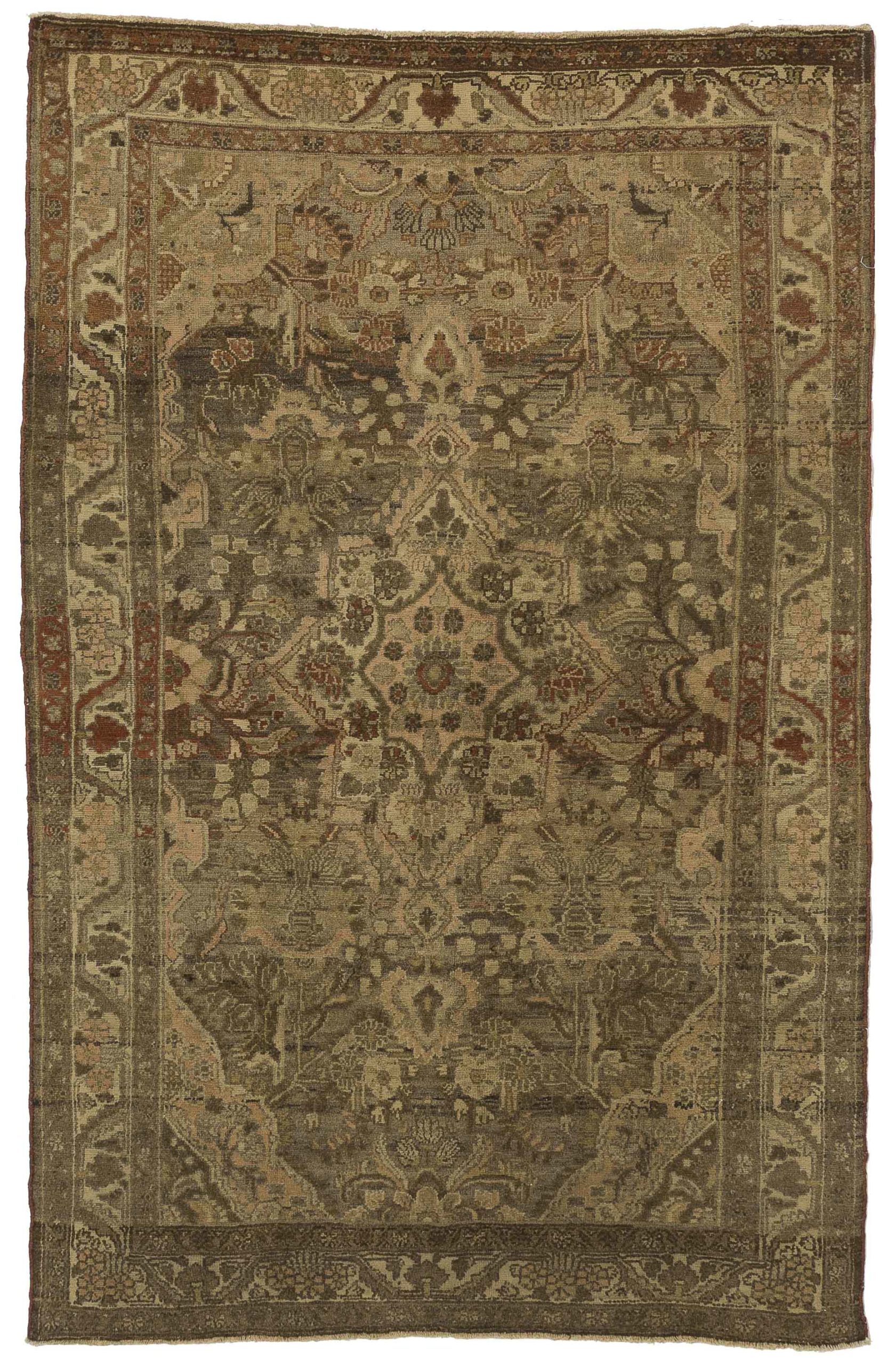 Thumbnail 3 for Antique Persian Transitional Rug 51944