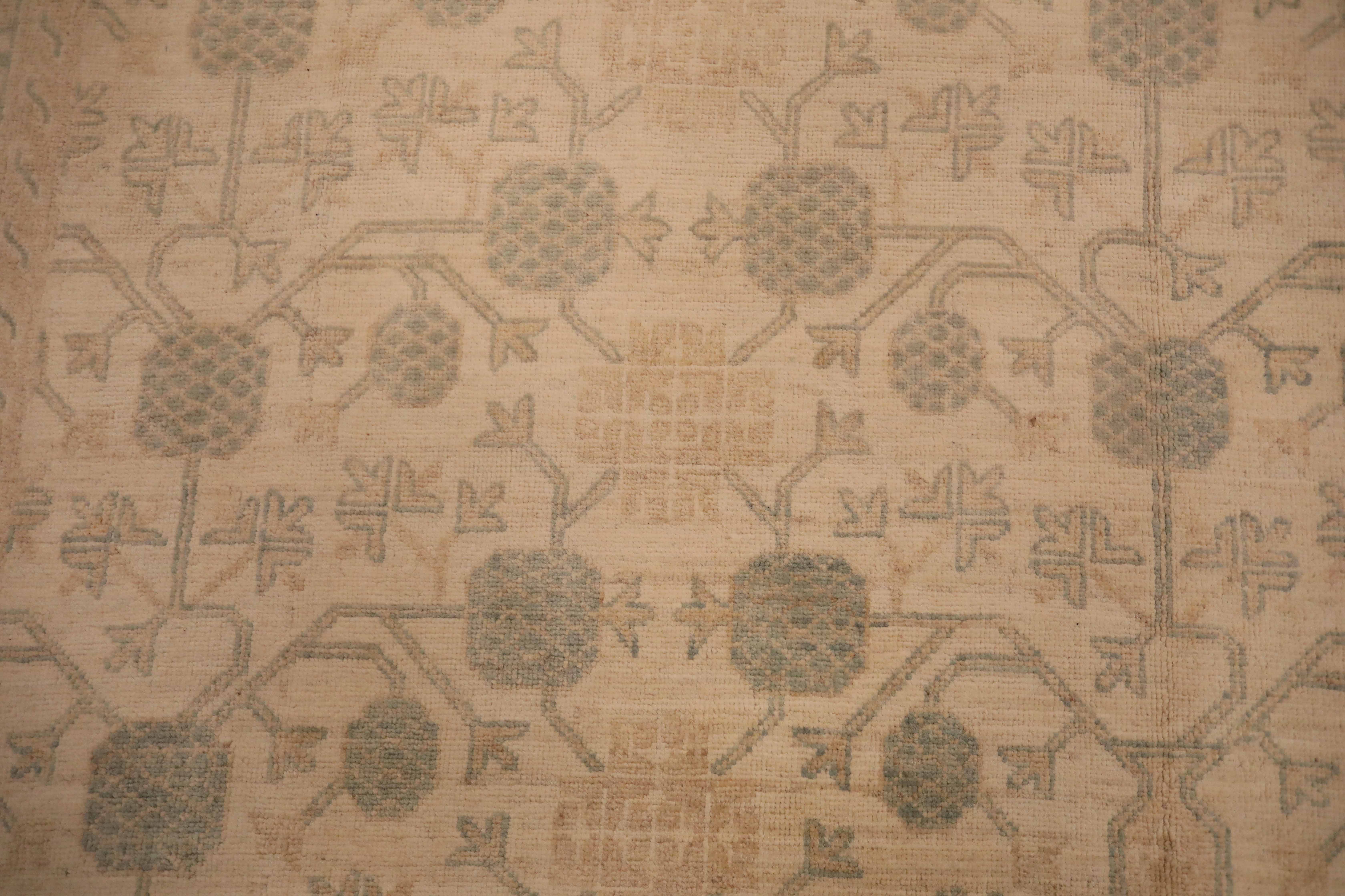 Thumbnail 2 for Afghanistan Tabriz Tribal Rug 91924