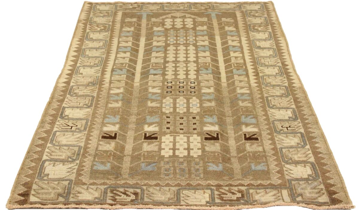 Thumbnail 11 for Antique Persian Saveh Transitional Rug 75672