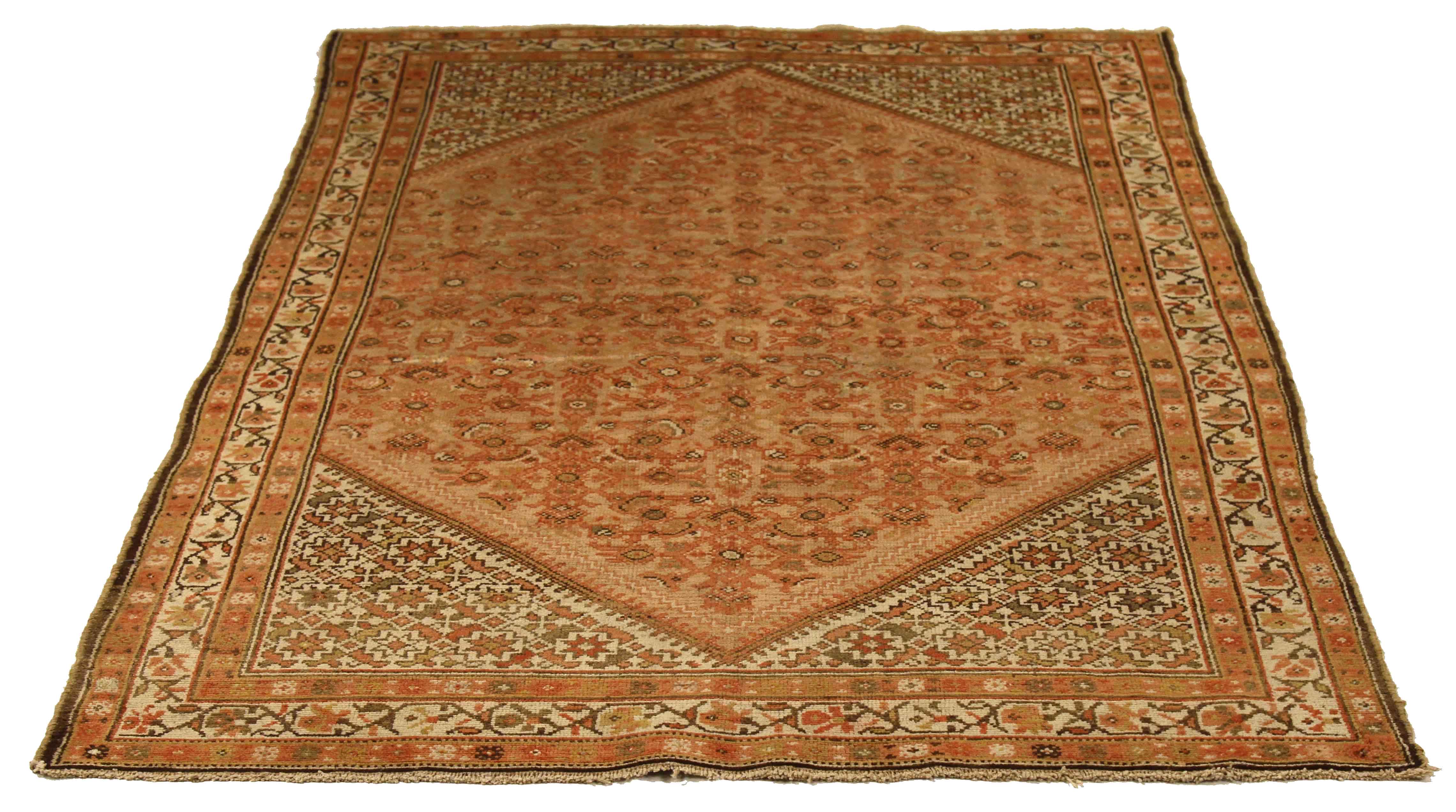 Thumbnail 7 for Antique Persian Malayer Transitional Rug 51946