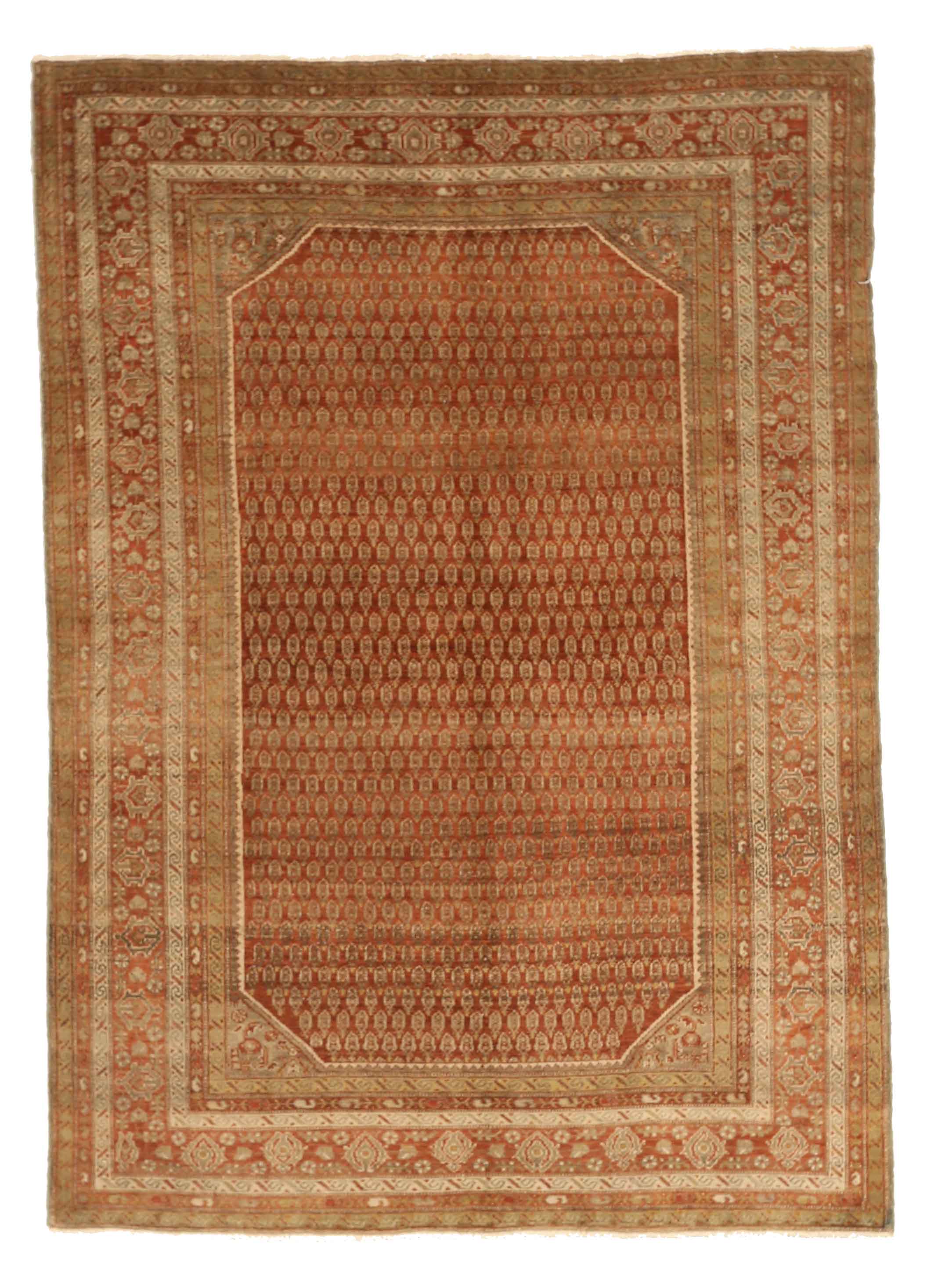 Thumbnail 15 for Antique Persian Malayer Transitional Rug 51947