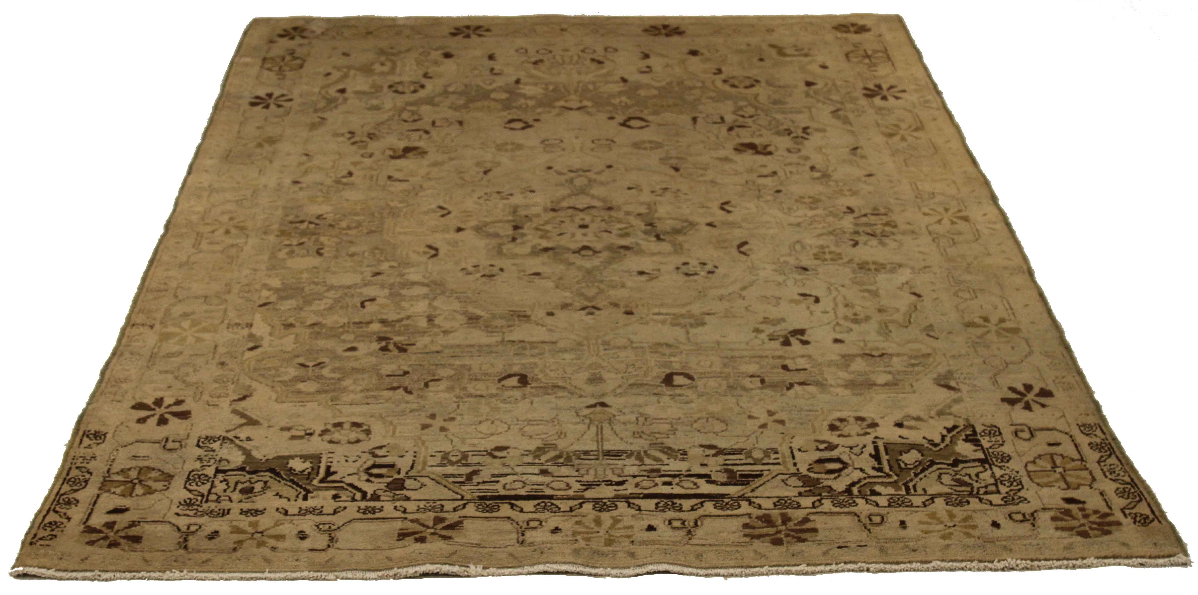 Thumbnail 15 for Antique Persian Malayer Transitional Rug 51934