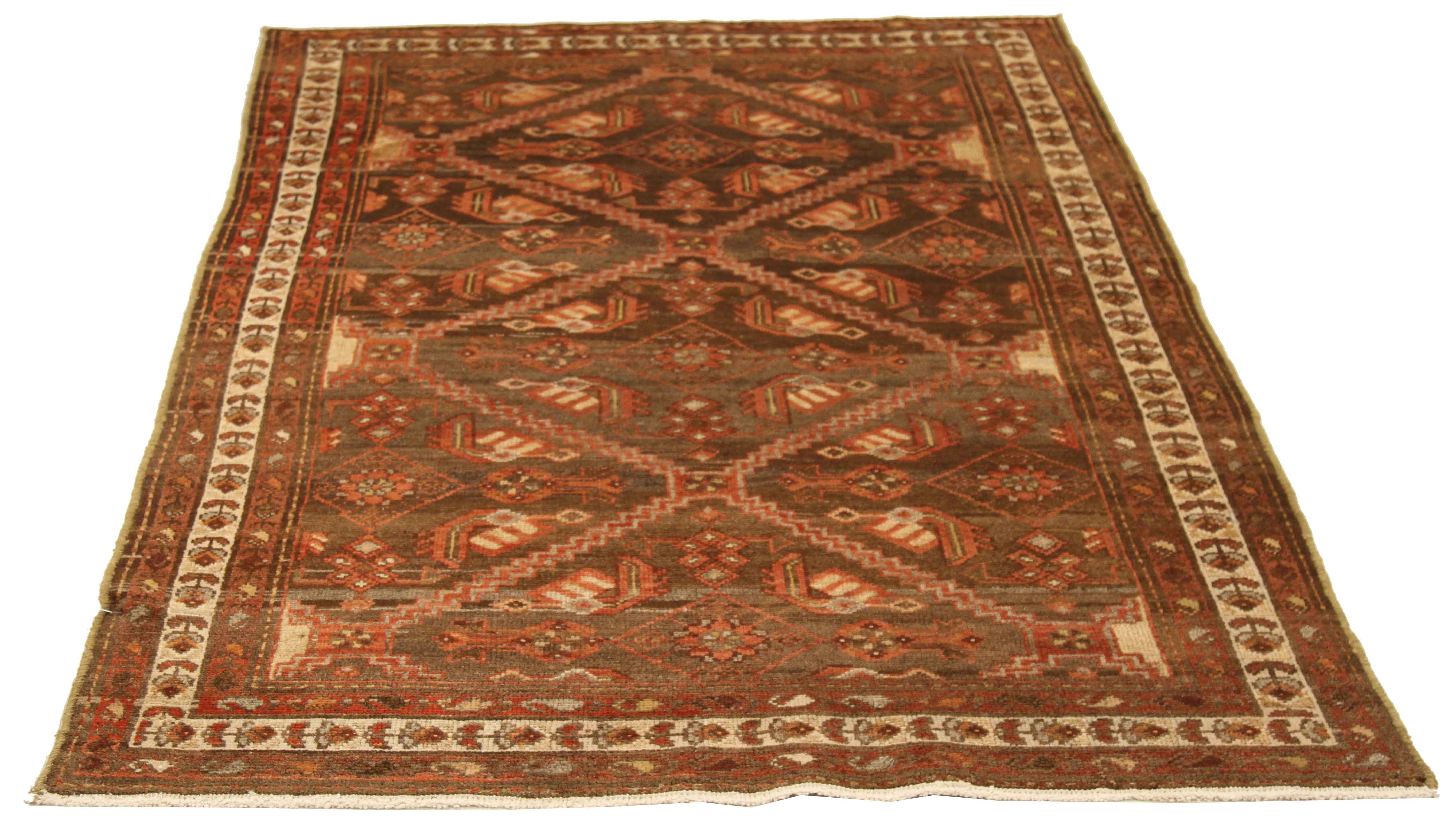 Thumbnail 10 for Antique Persian Transitional Rug 51935