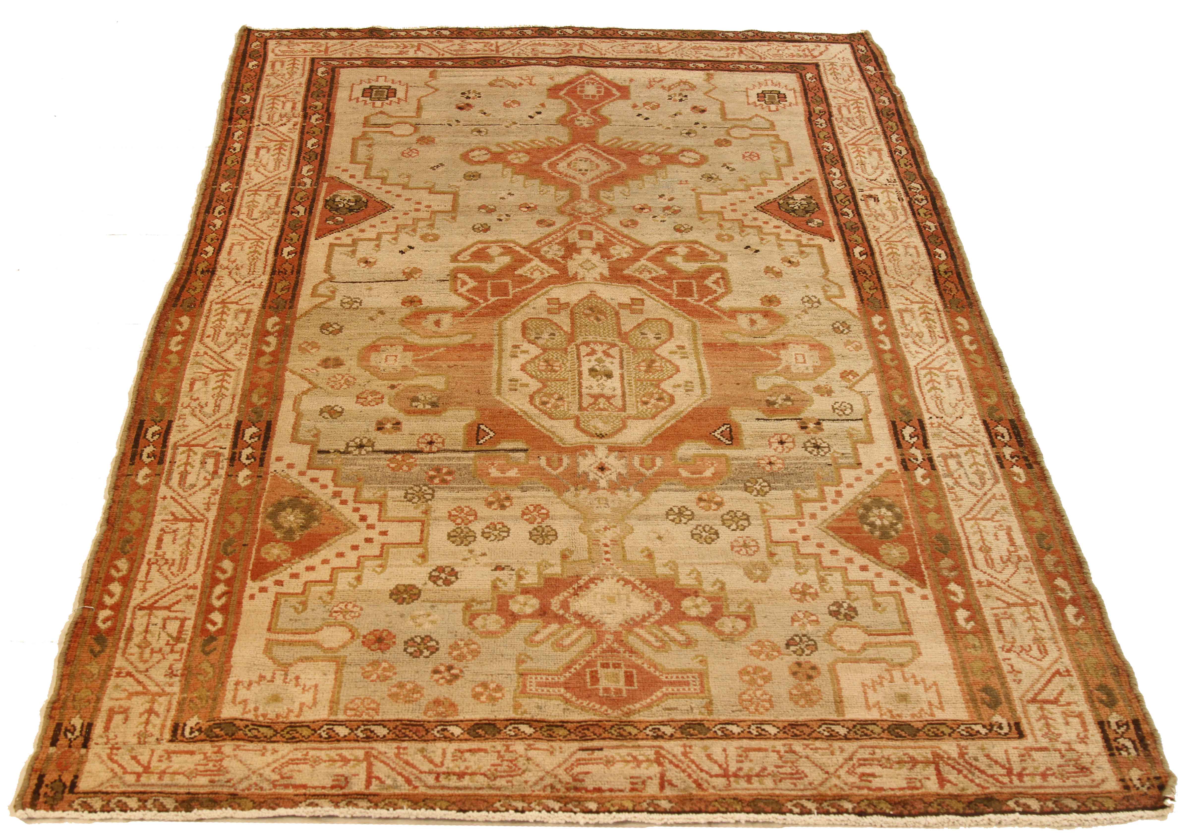 Thumbnail 7 for Antique Persian Malayer Transitional Rug 51936